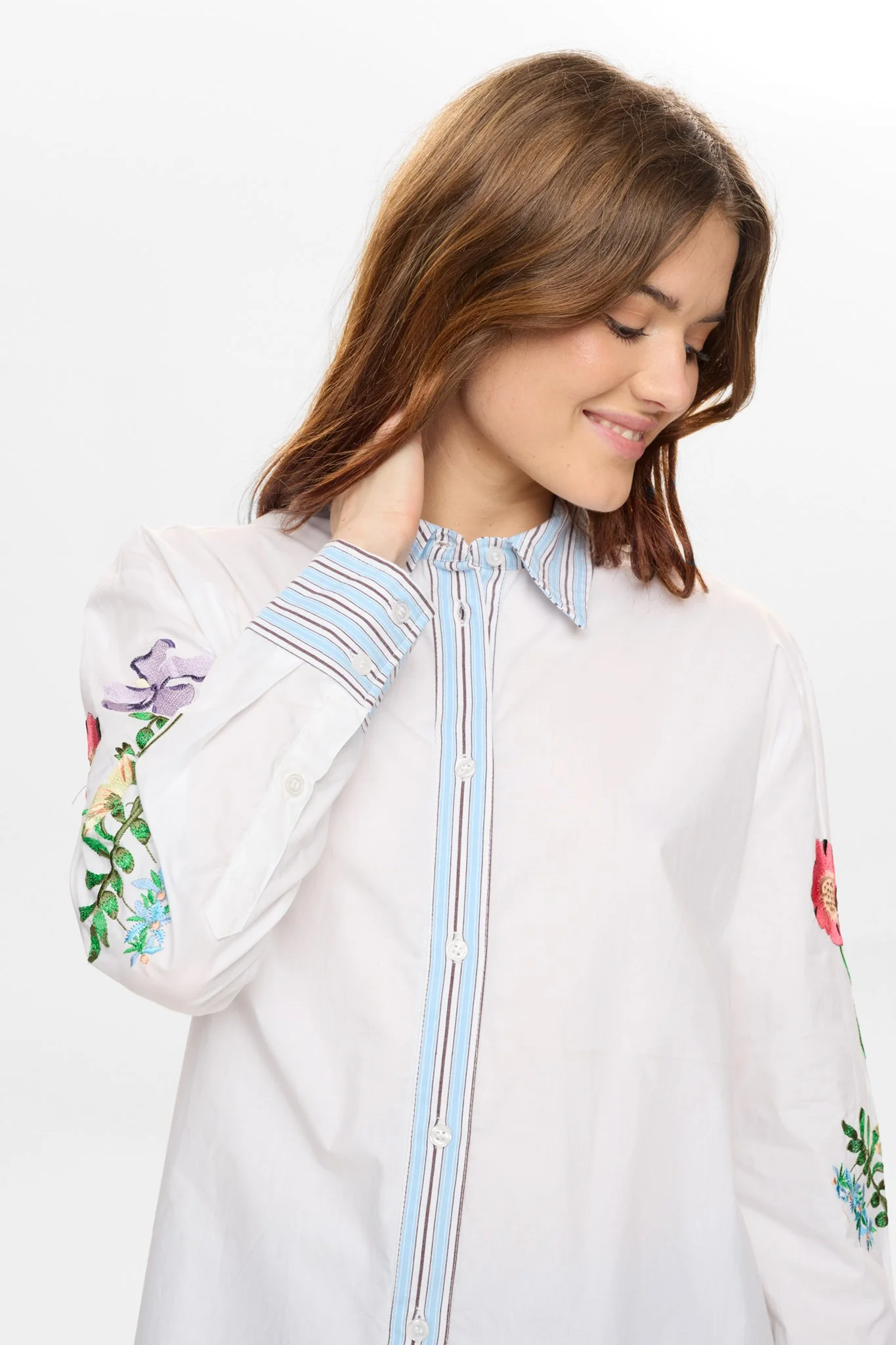 NUFLORINDA SHIRT - Bright White - Image 4