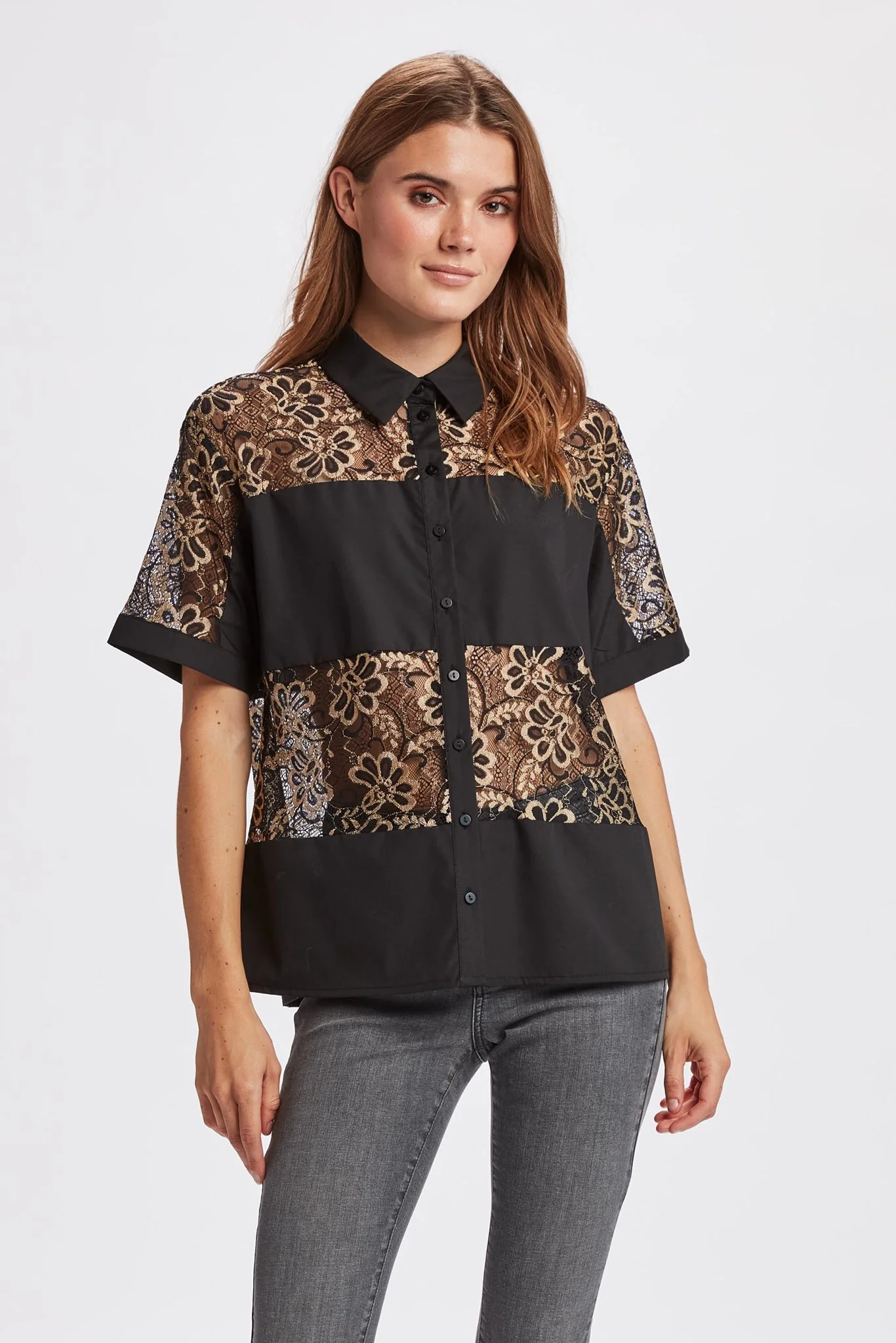 NUFOXY SHIRT - Gold