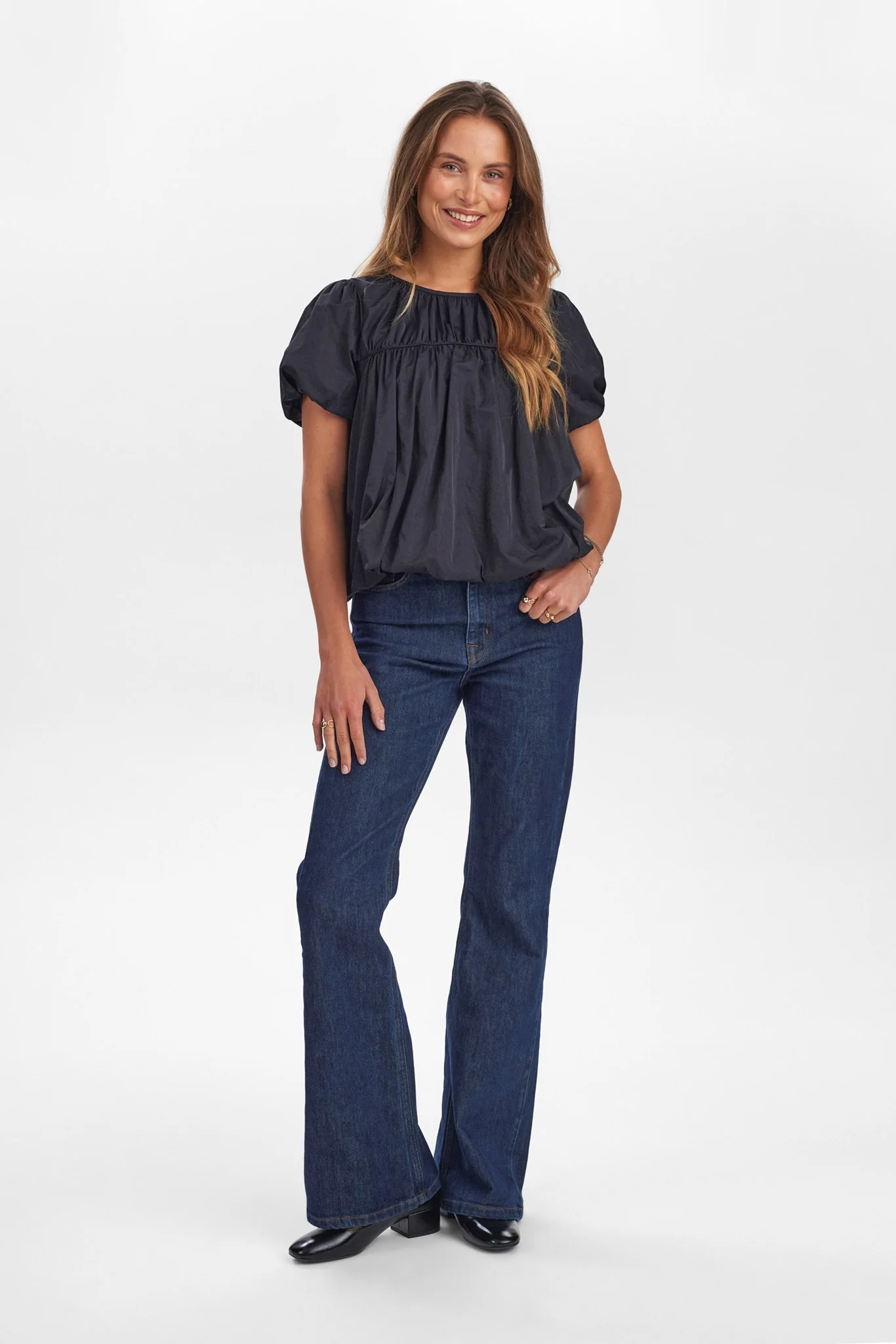 NUFRANKIE BLOUSE - Caviar - Image 3