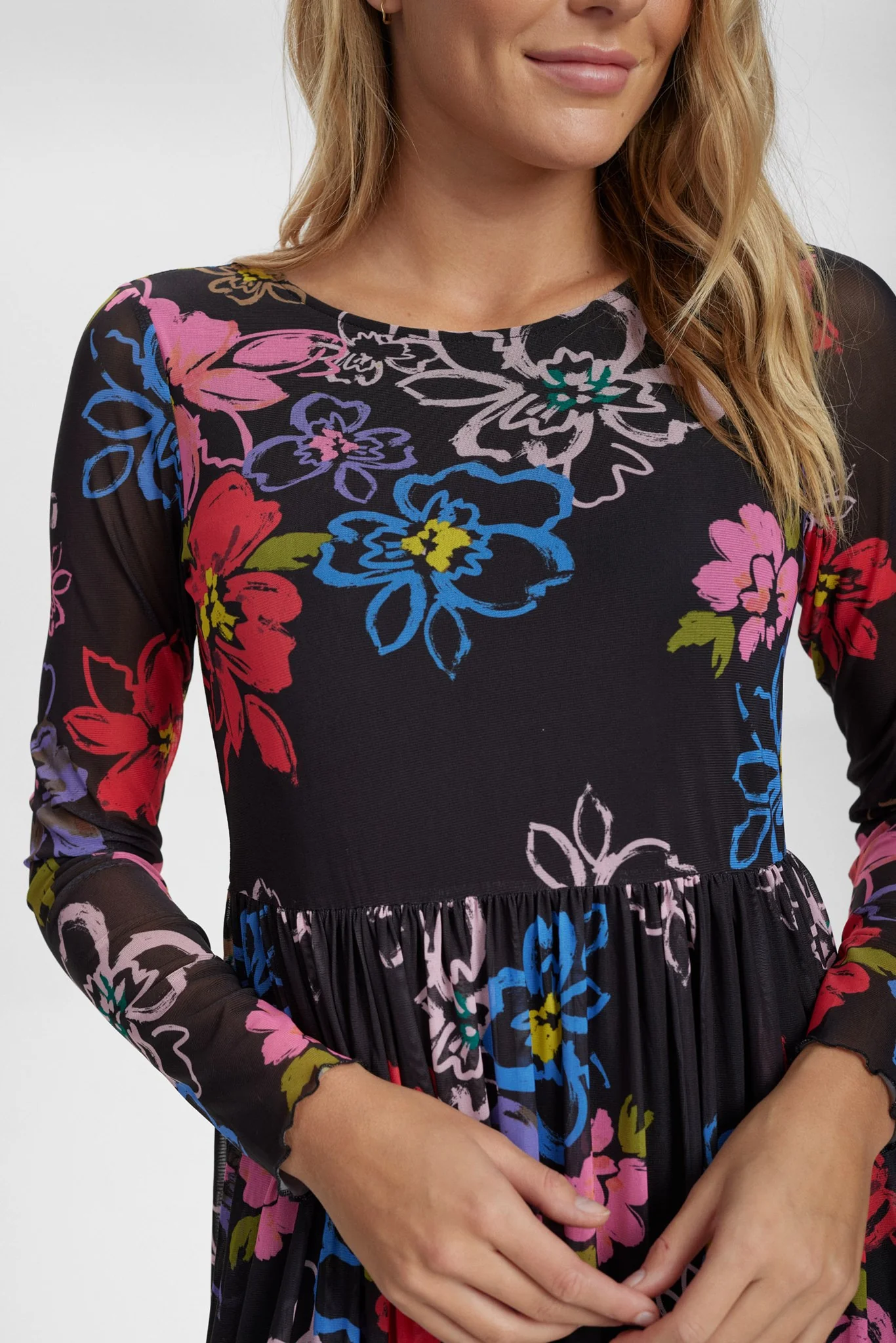 NUFREJA DRESS - Caviar - Image 4