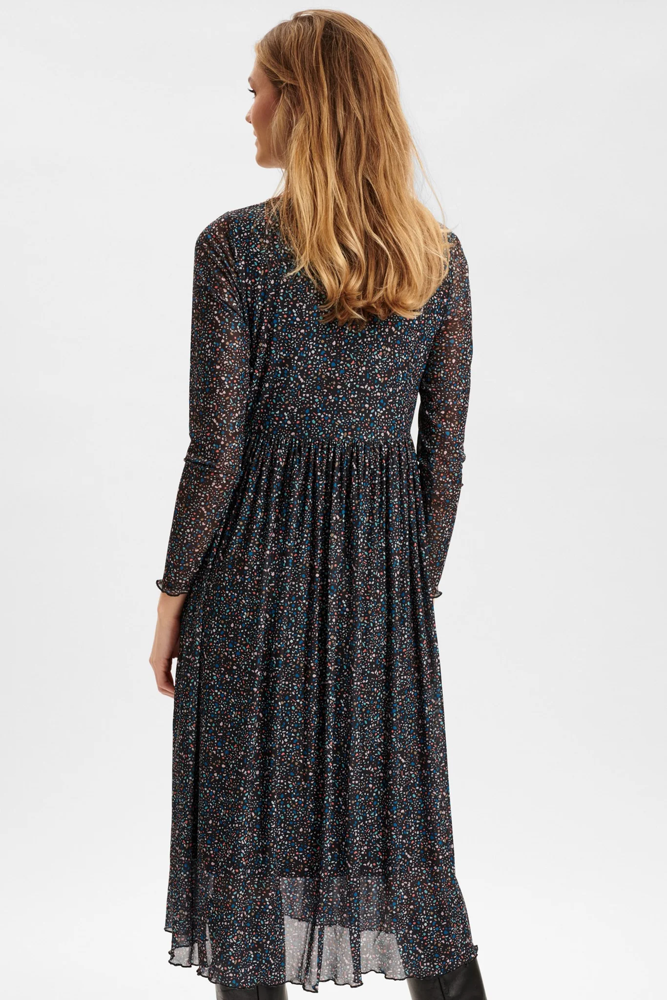 NUFREJA DRESS - Dark Sapphire - Image 2