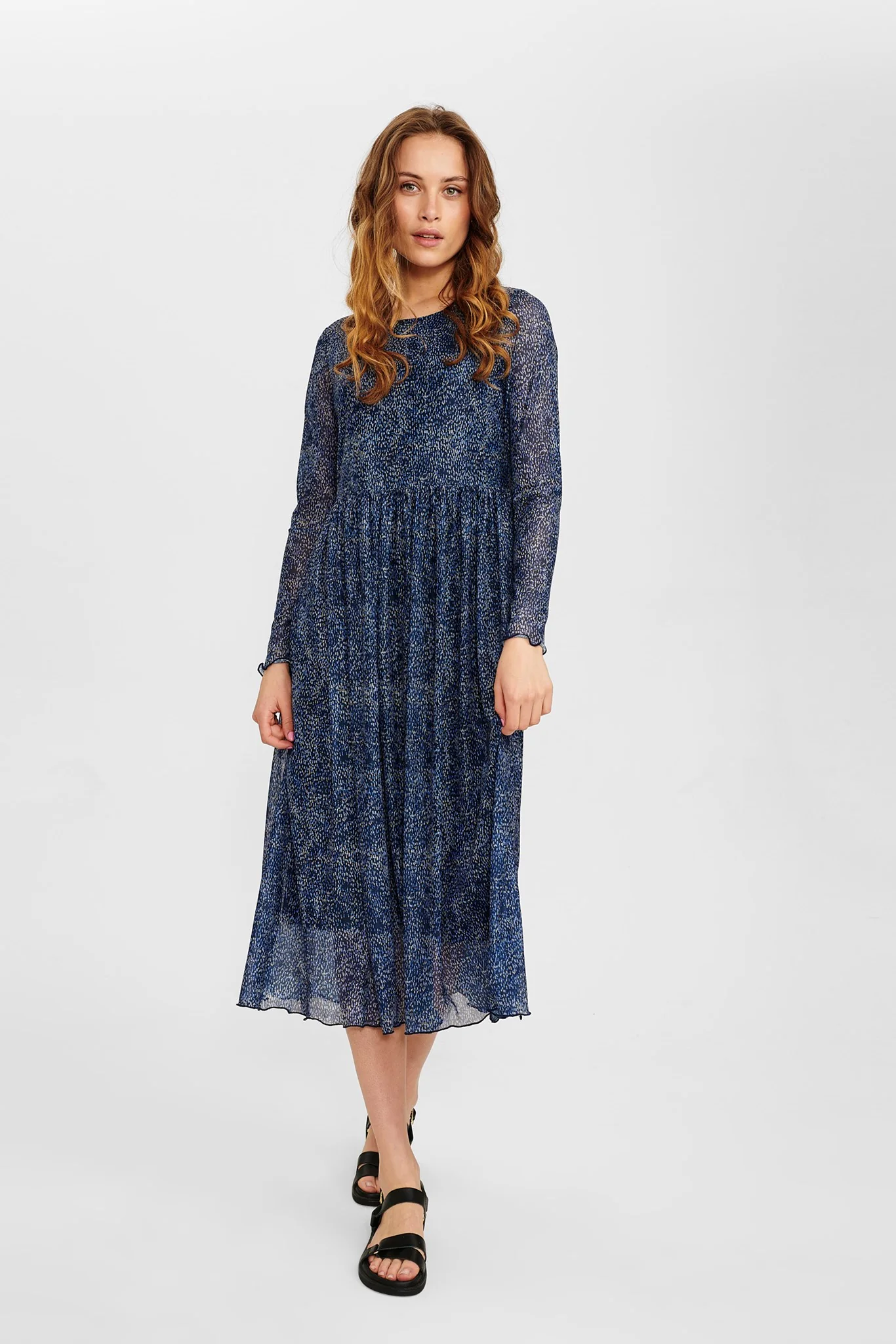 NUFREJA DRESS - Dark Sapphire - Image 3