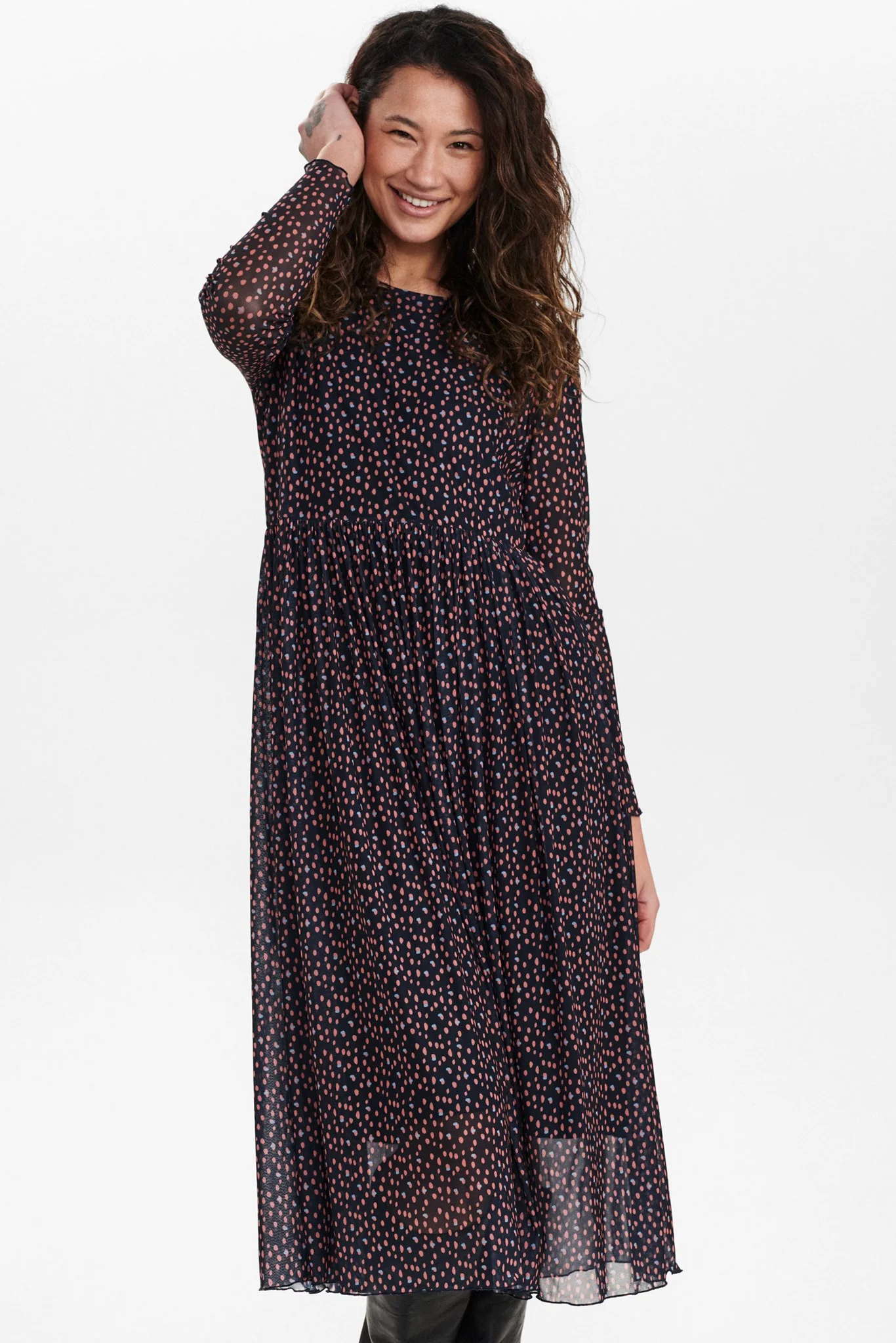 NUFREJA DRESS - Dark Sapphire