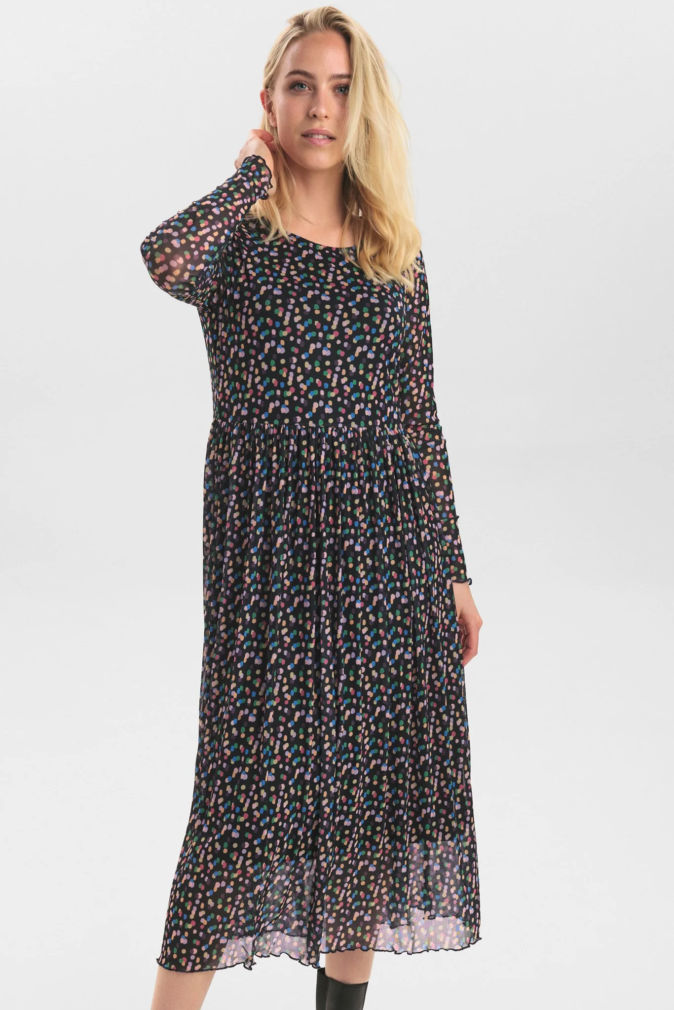 NUFREJA DRESS - Dark Sapphire