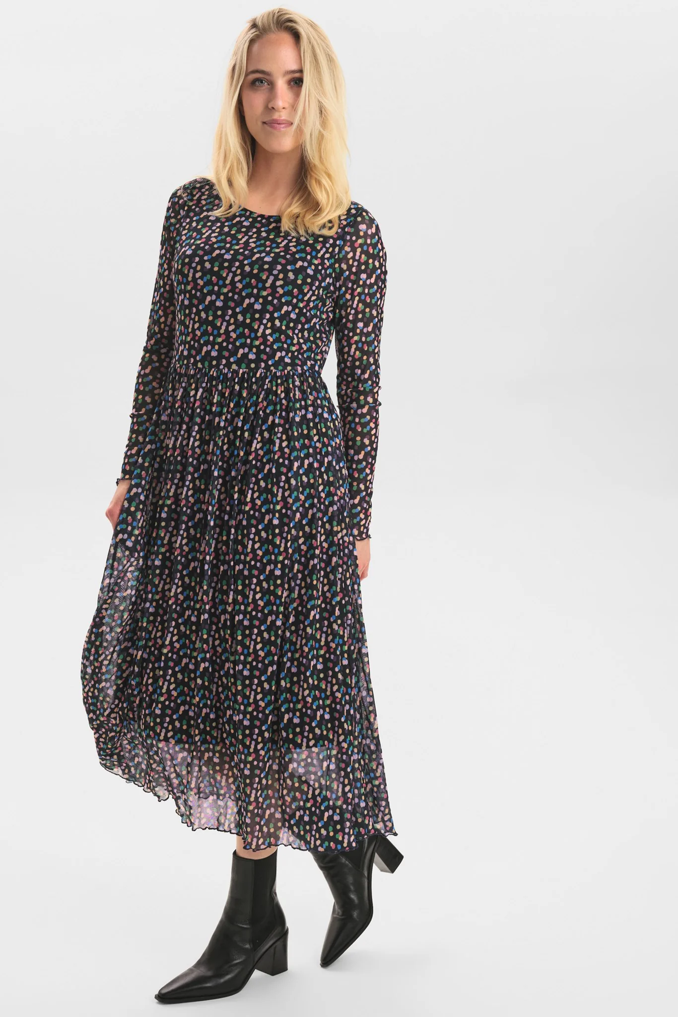 NUFREJA DRESS - Dark Sapphire - Image 3