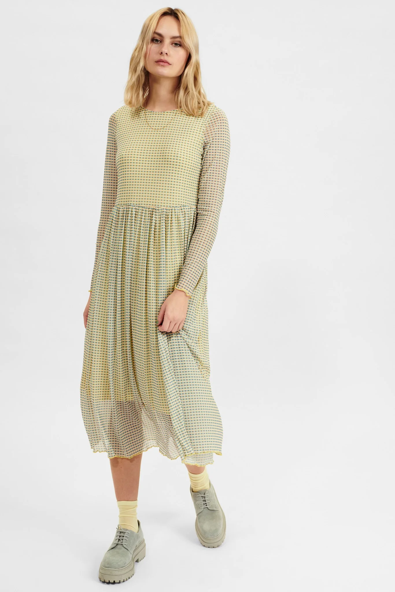 NUFREJA DRESS - Evening Sand - Image 3