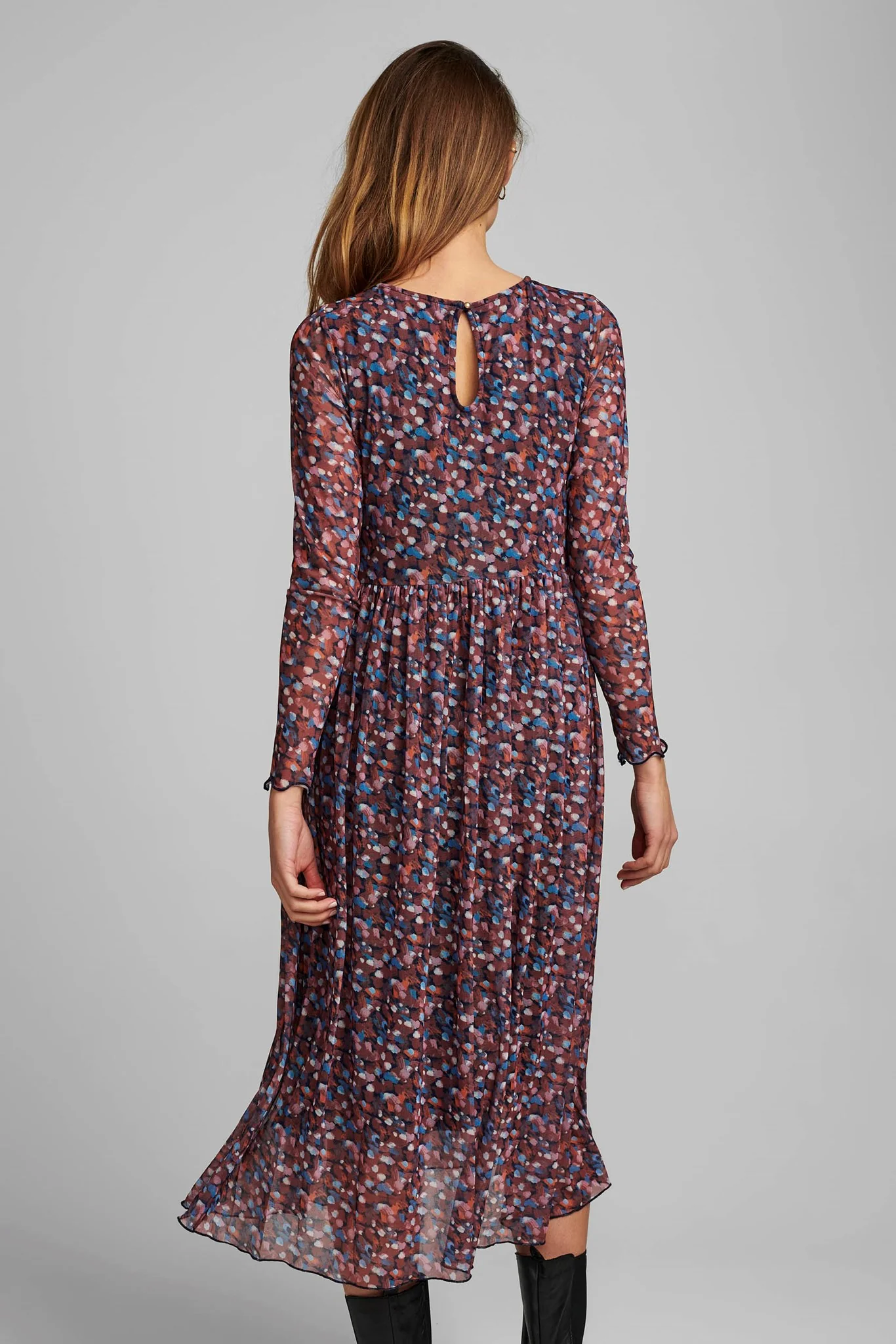 NUFREJA DRESS  - Marsala - Image 2