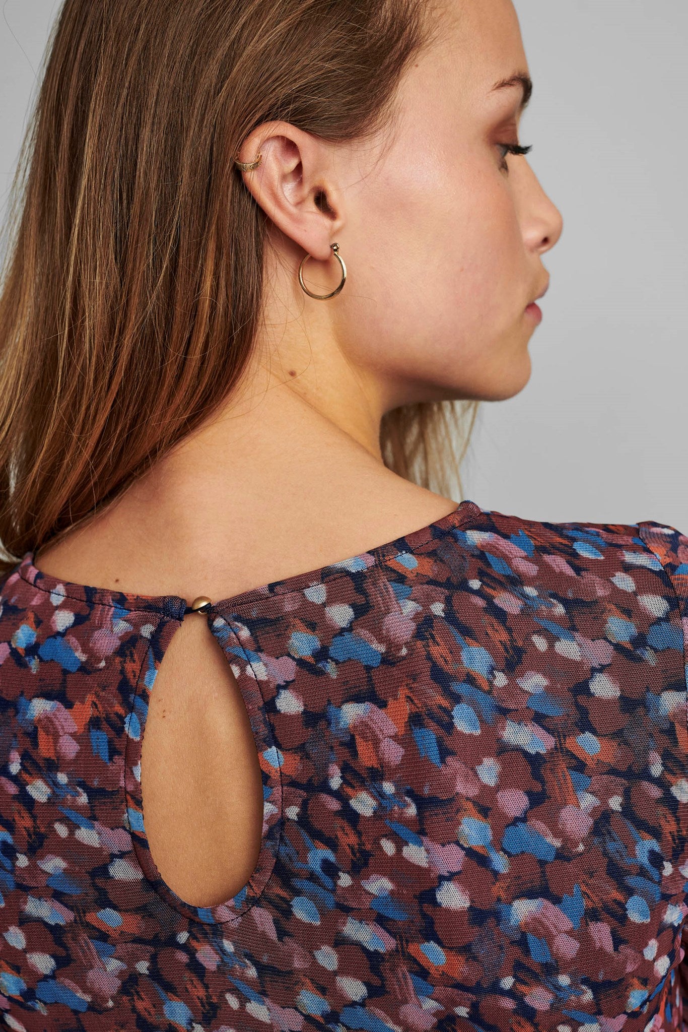 NUFREJA DRESS  - Marsala - Image 4
