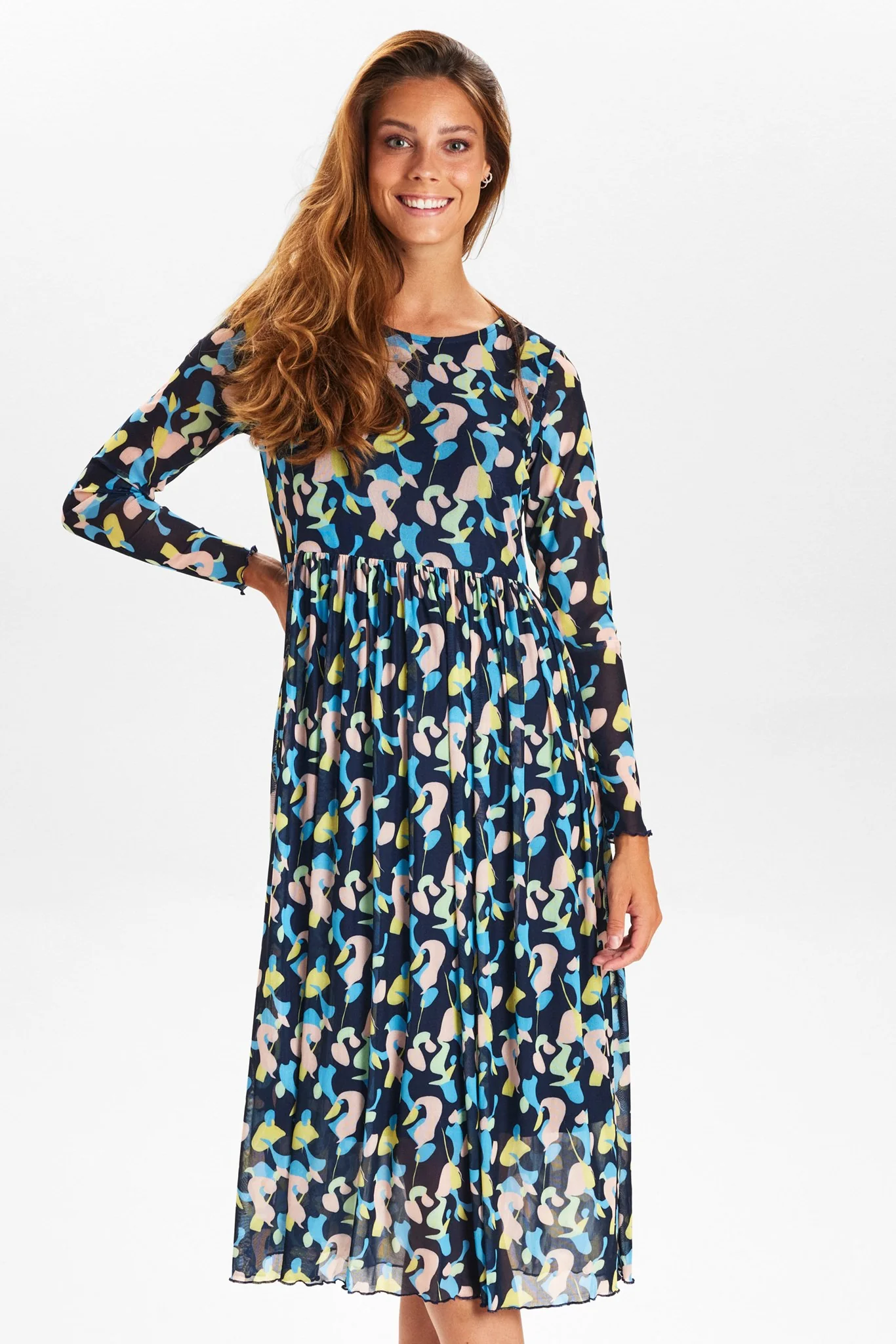 NUFREJA DRESS - Peach Melba