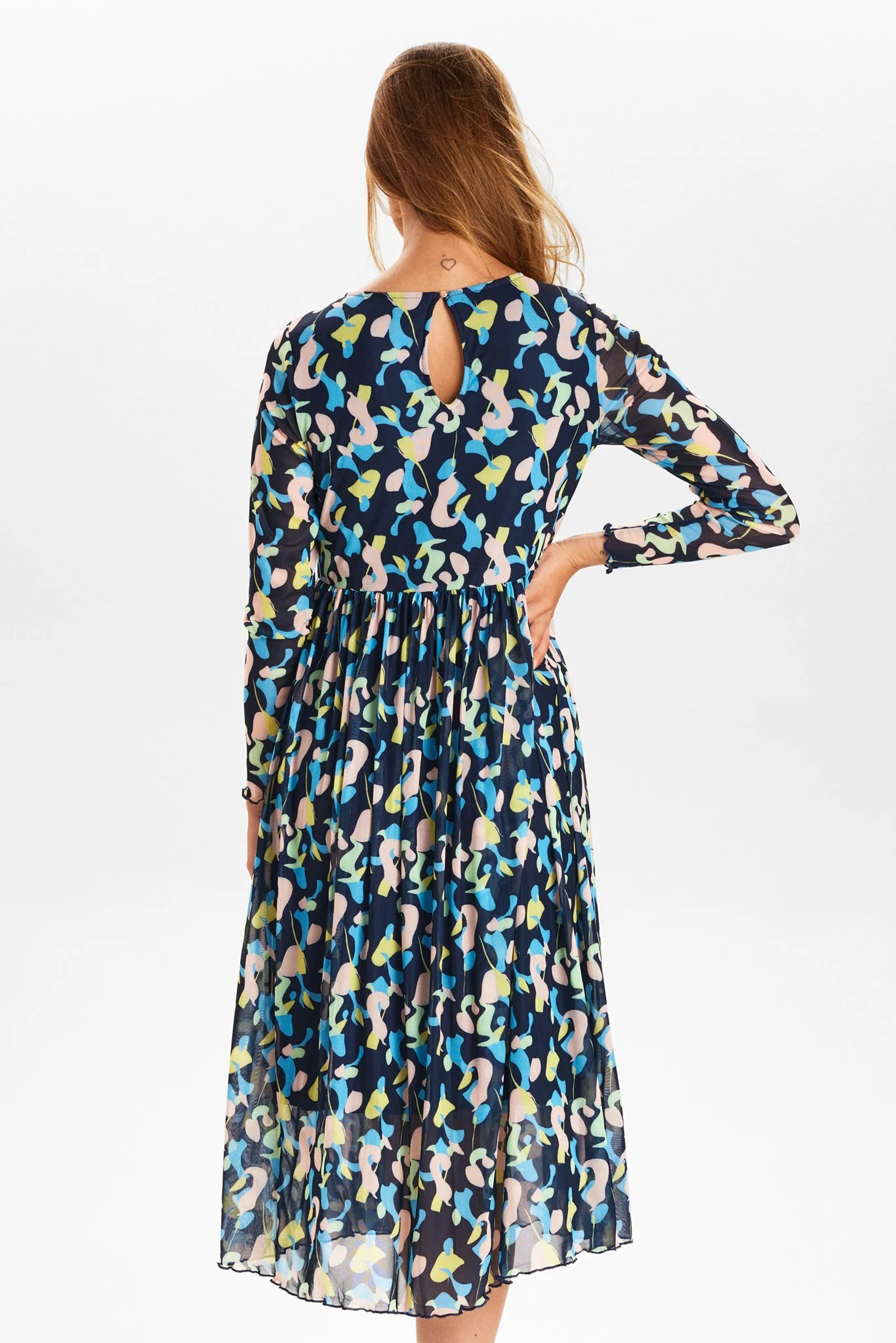 NUFREJA DRESS - Peach Melba - Image 2