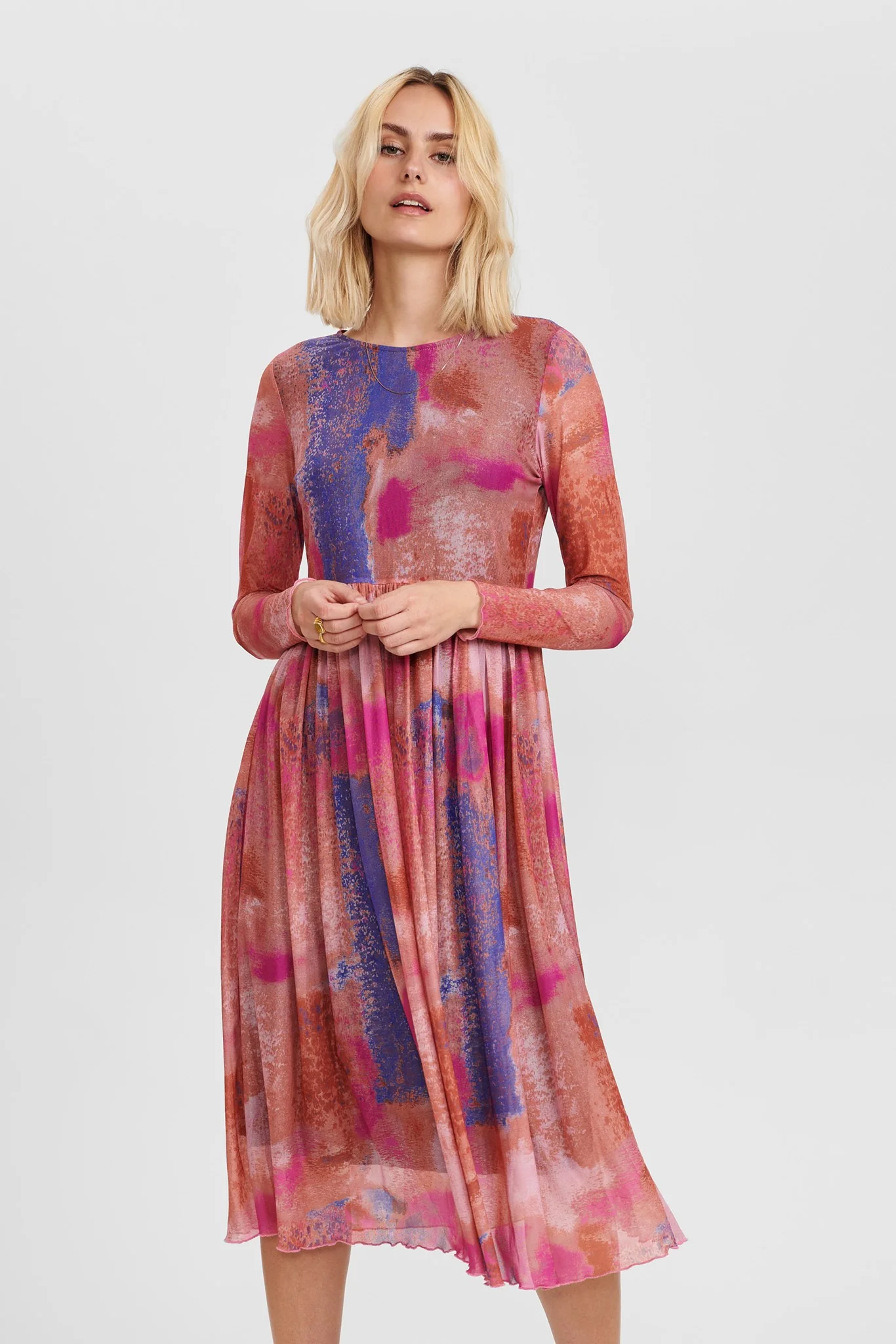 NUFREJA DRESS - Rose Violet
