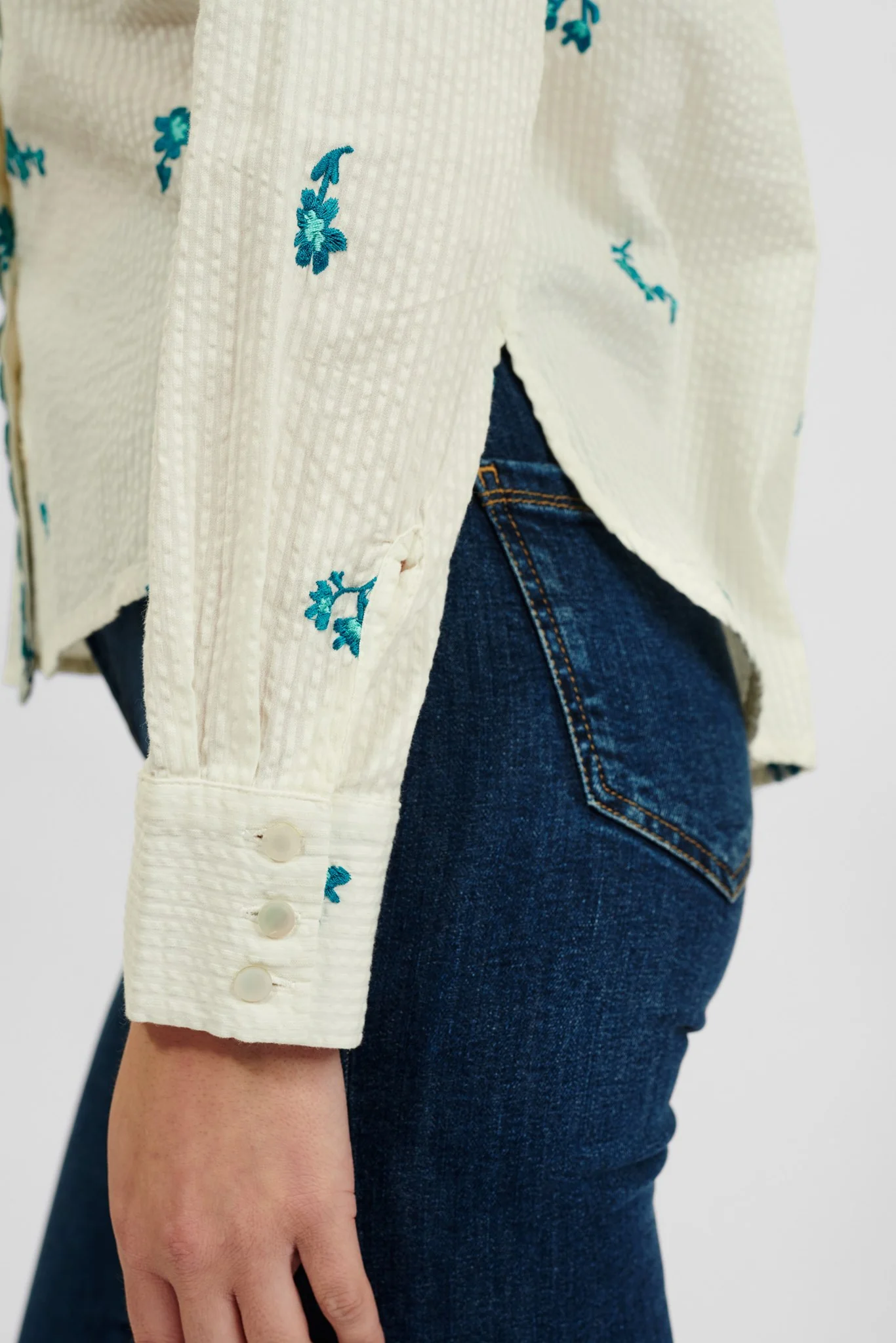 NUFRIDA SHIRT - Cloud Dancer - Image 5