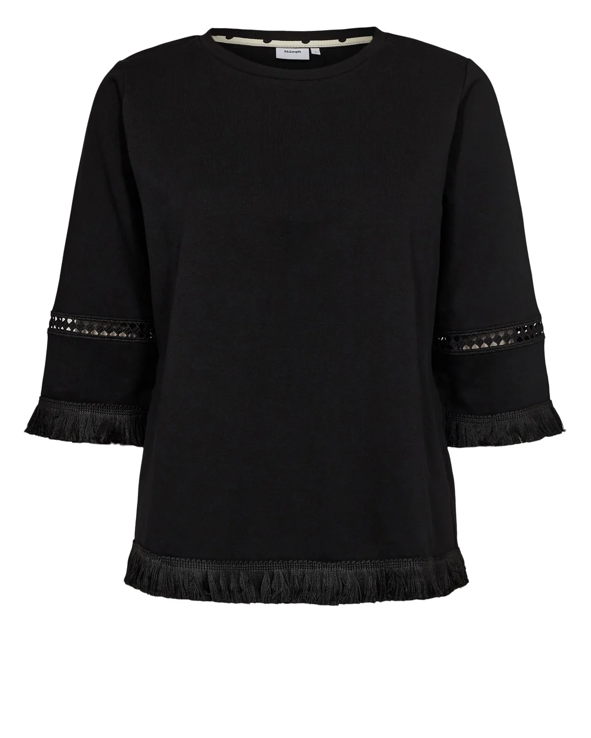 NUFRILLY BLOUSE - Caviar