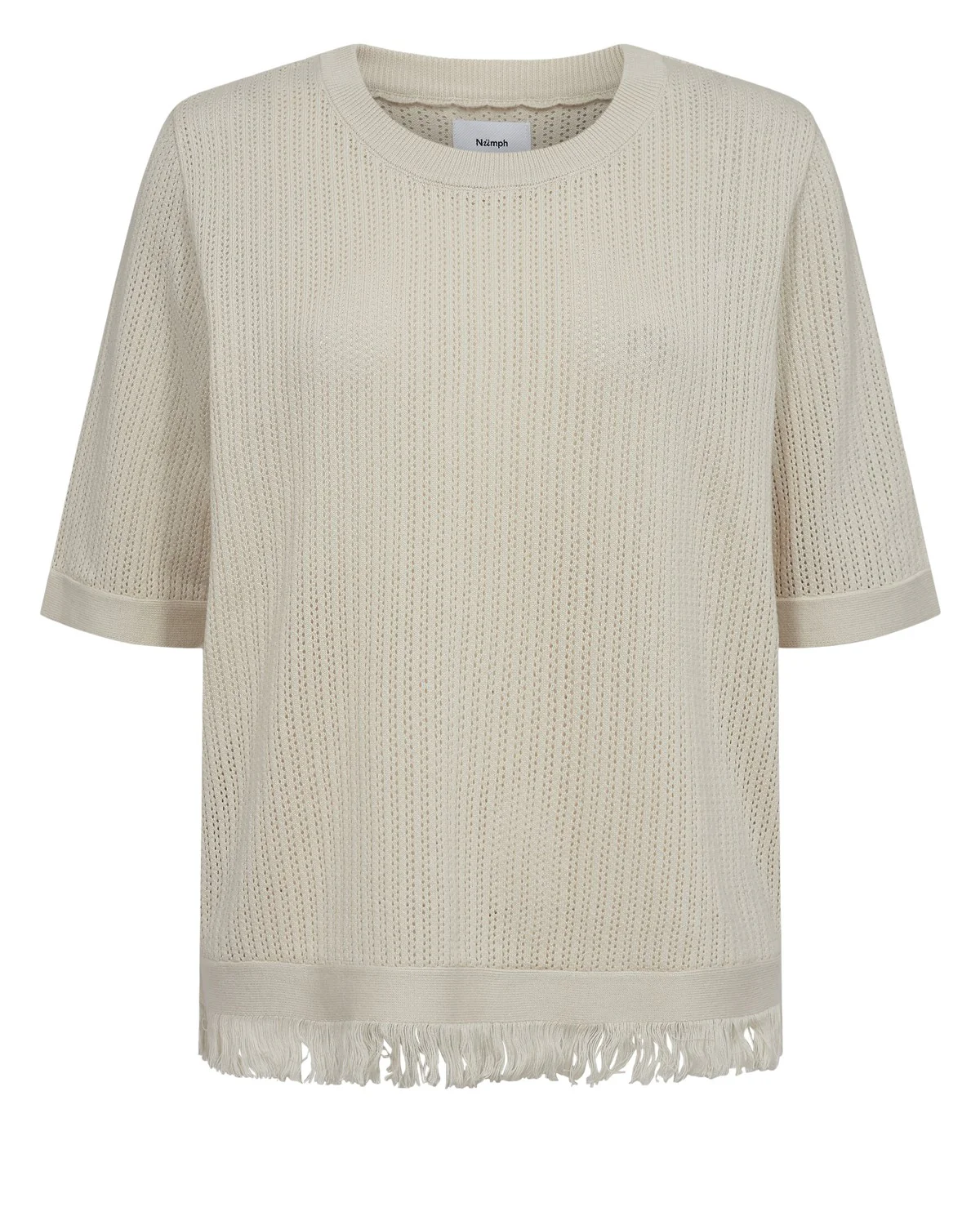 NUFRINGE PULLOVER - Sandshell Melange