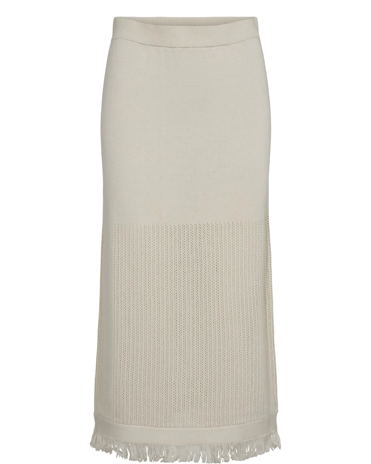 NUFRINGE SKIRT - Sandshell Melange