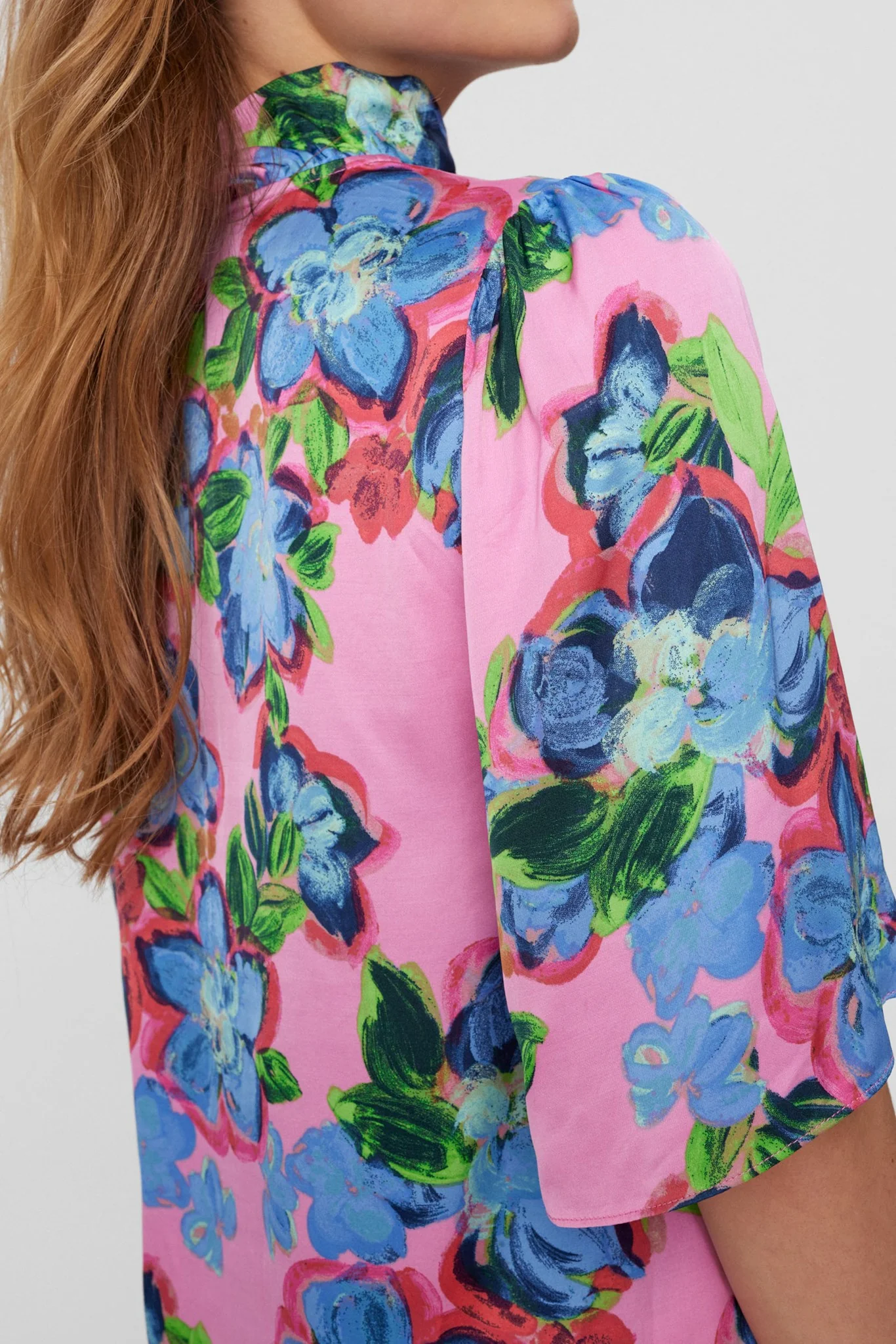 NUGABBY BLOUSE - Fuchsia Pink - Image 5