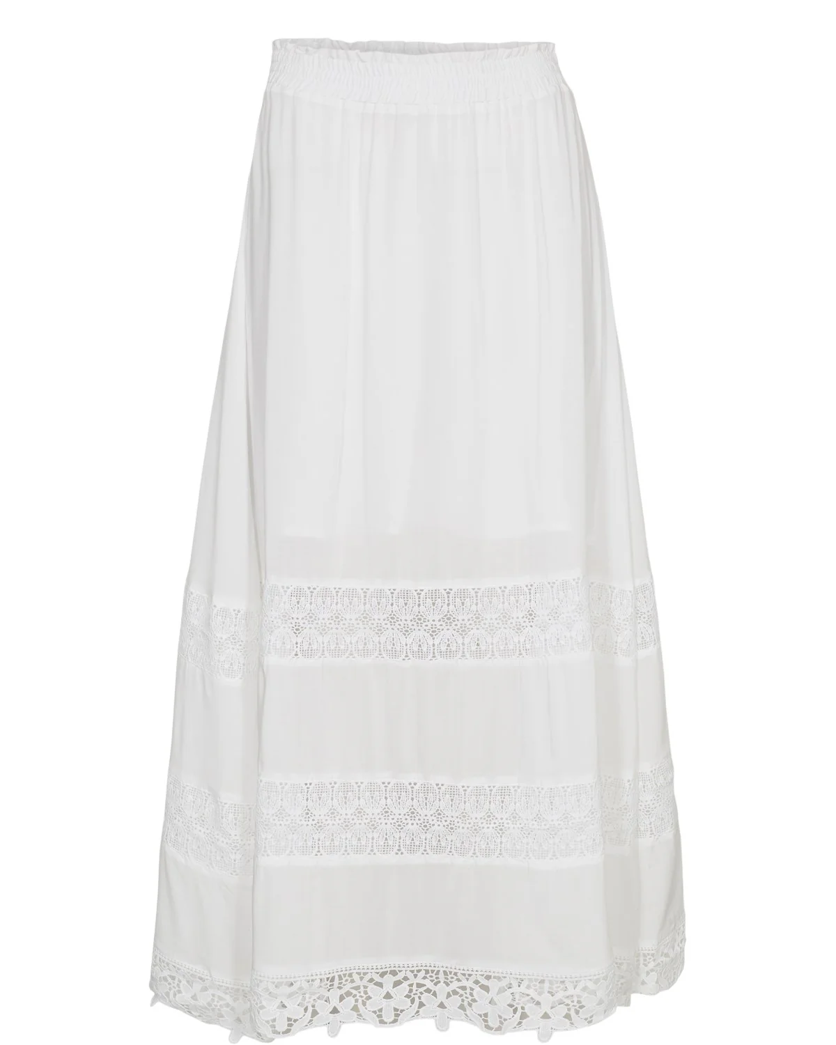 NUGAYA LONG SKIRT - Bright White - Image 6