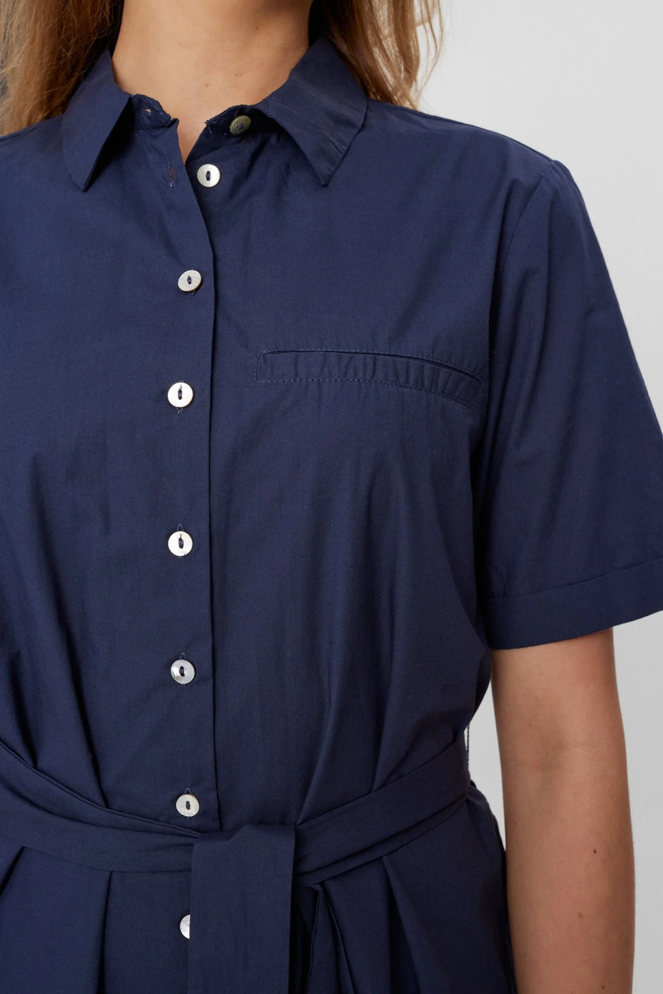 NUGIA SHIRT DRESS - Dress Blues - Image 4
