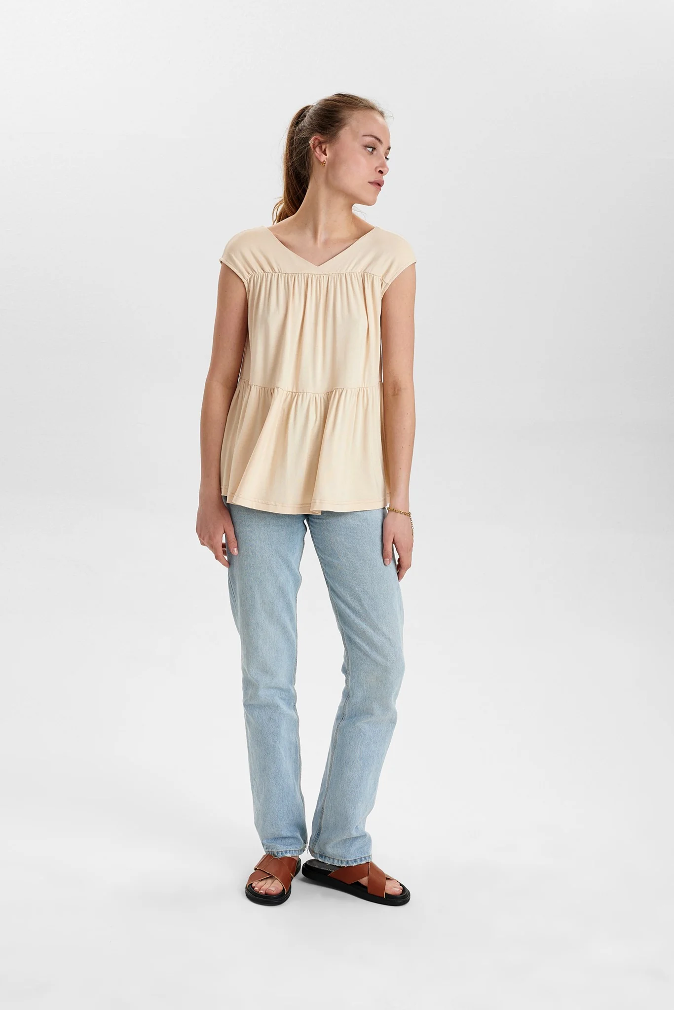 NUGILL BLOUSE - Brazillian Sand - Image 3