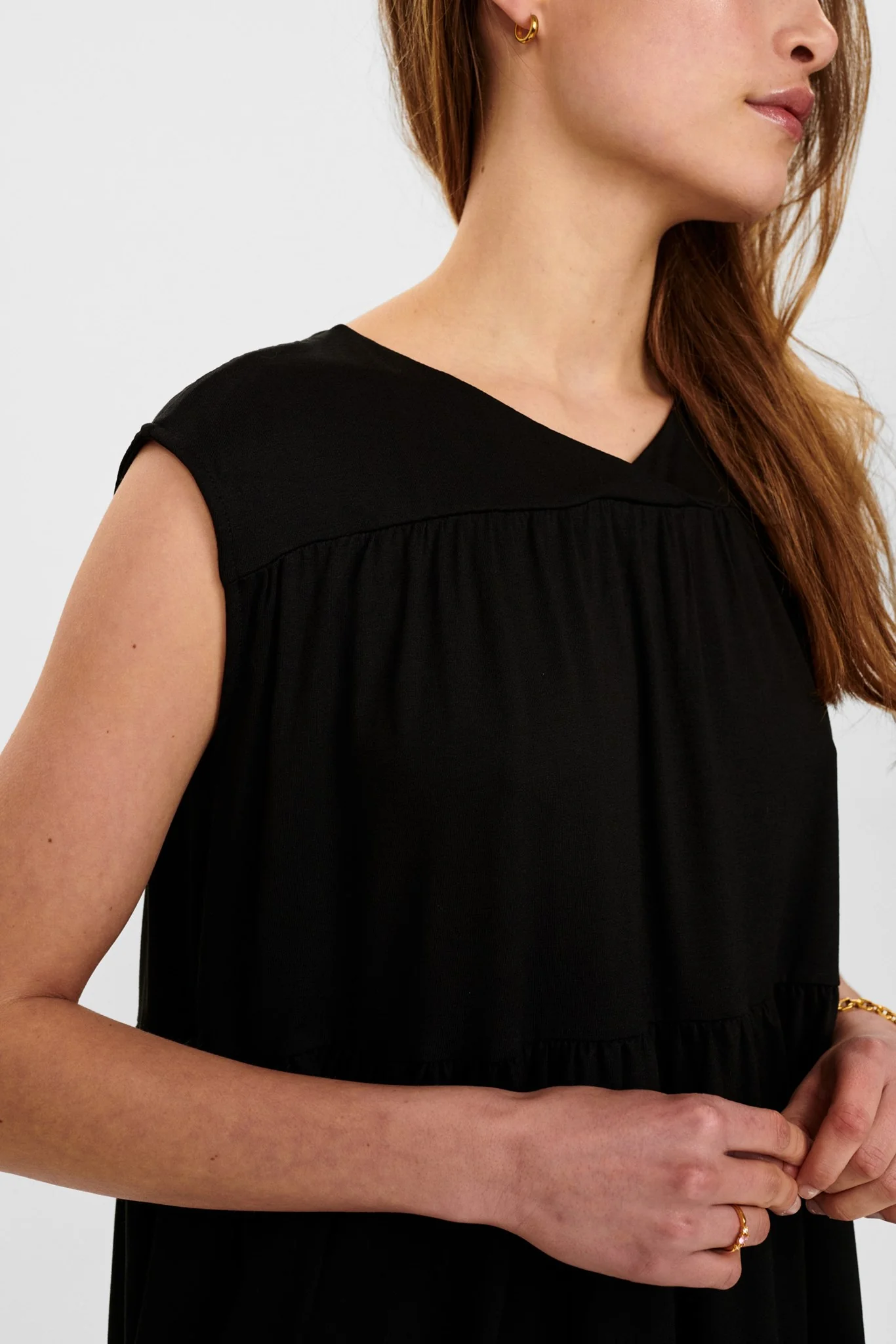 NUGILL BLOUSE - Caviar - Image 5