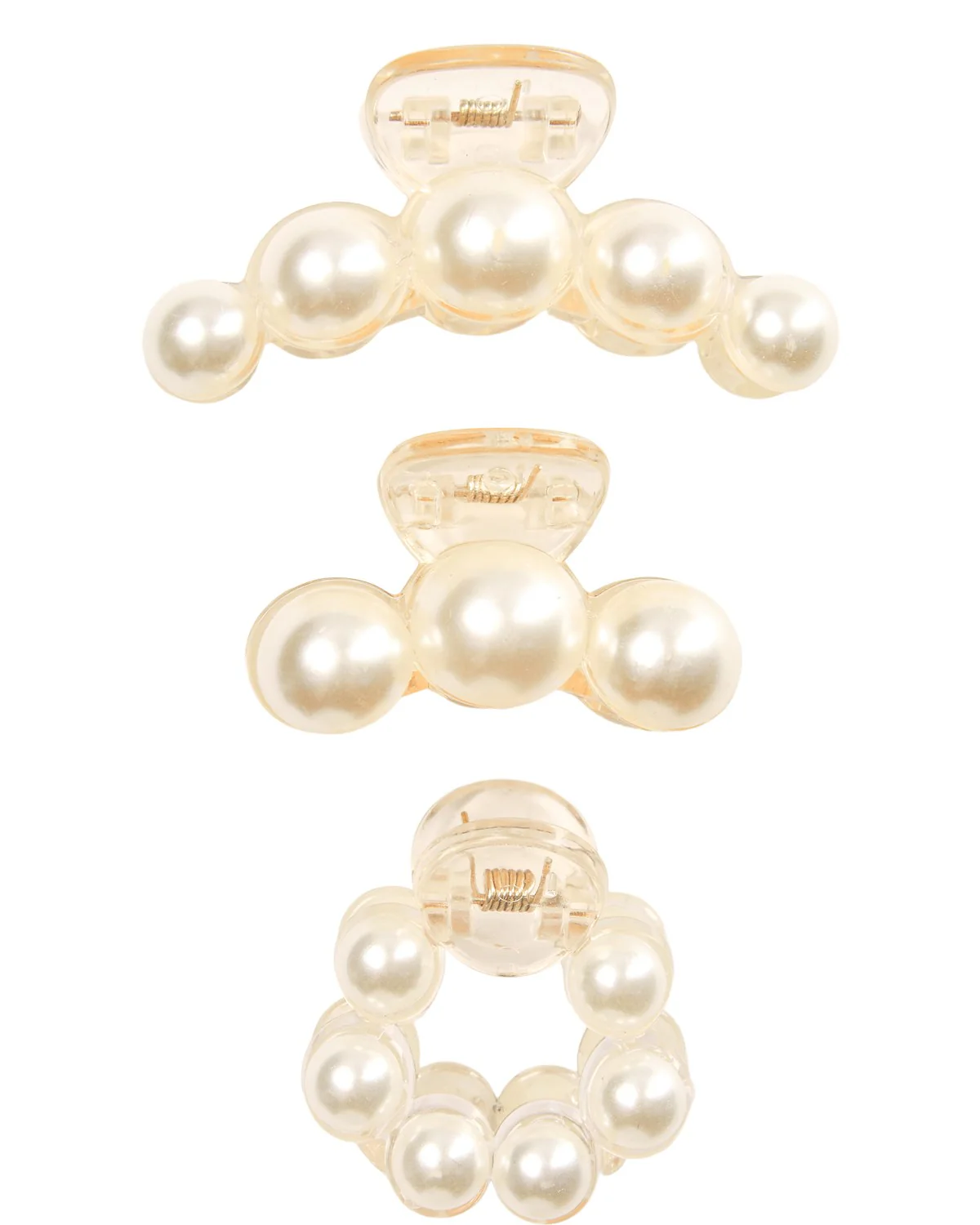 NUGILTY 3-PACK HAIRCLIPS - Multi