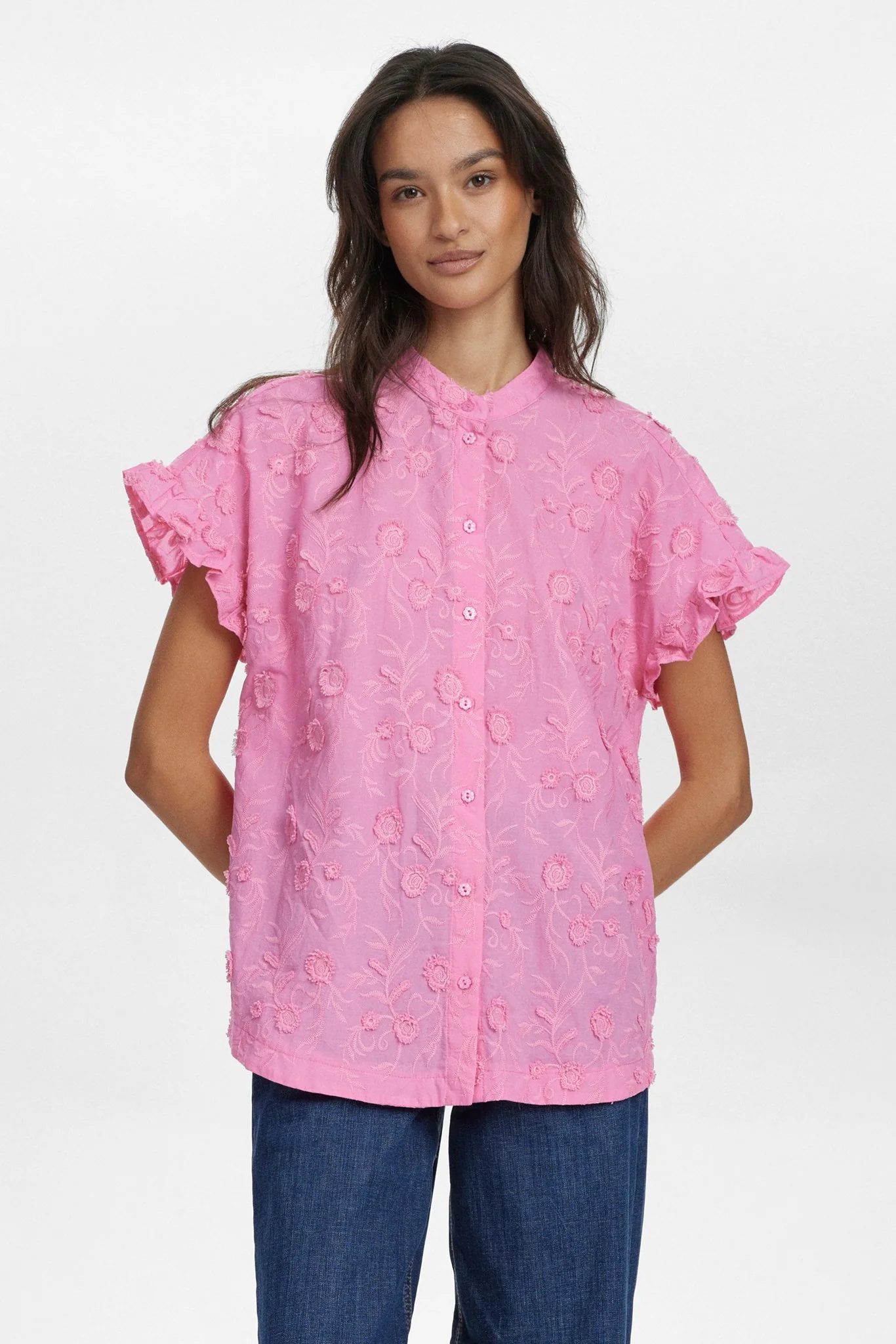 NUGISELLA SHIRT - Pink Carnation