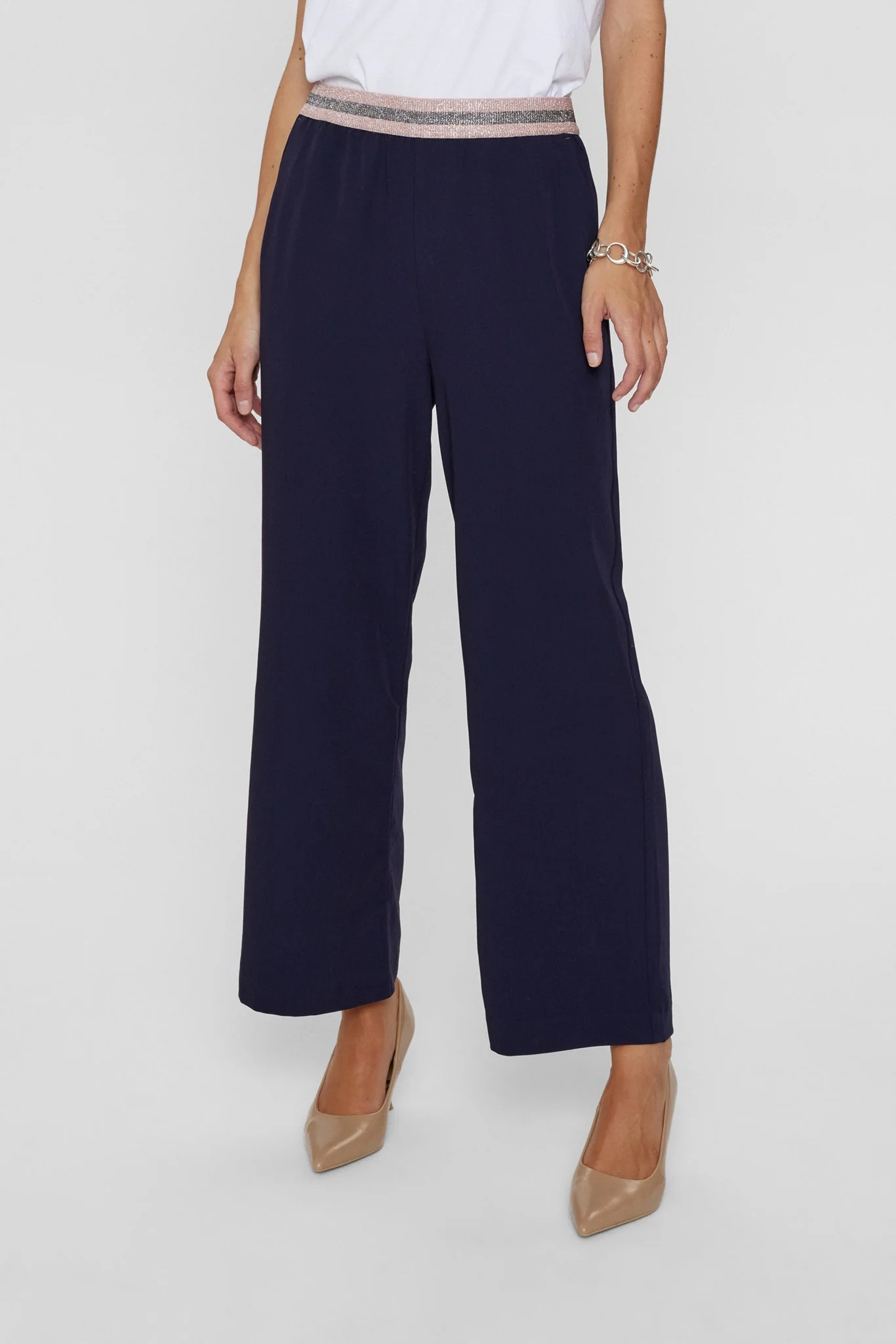 NUGIZA  PANT - Dark Sapphire
