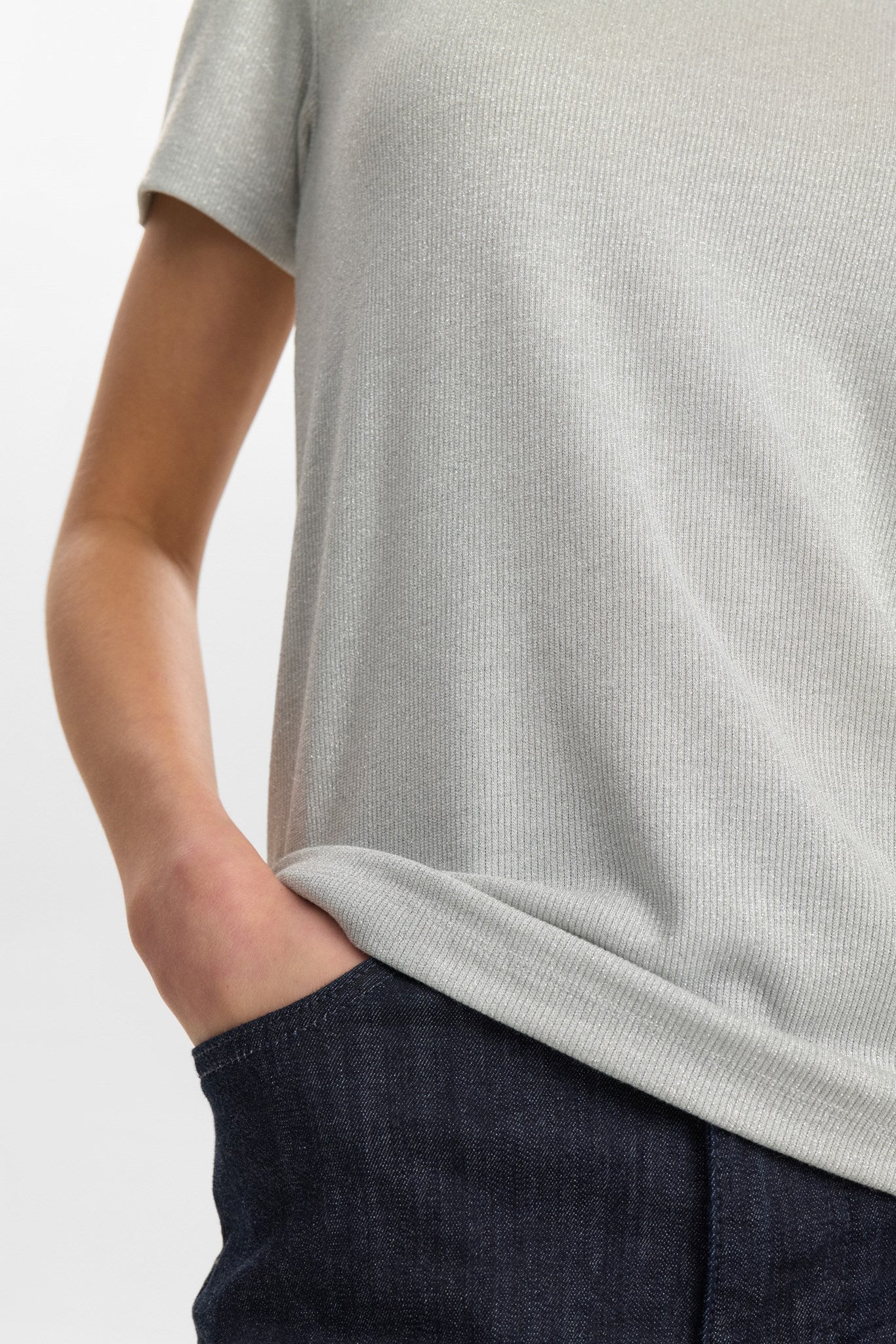 NUGLAM SS TEE - Silver - Image 5