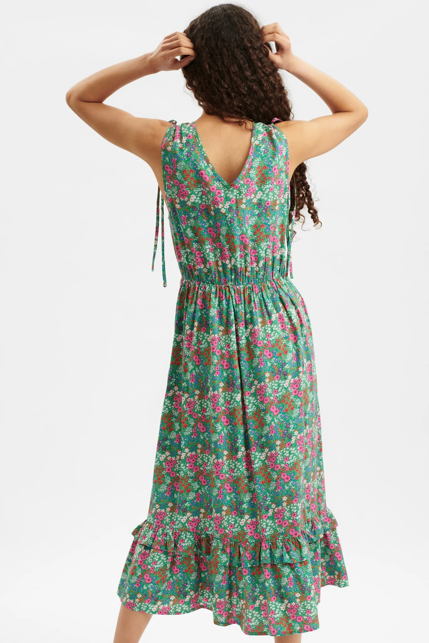 NUGRETA LONG DRESS - Simply Green - Image 2