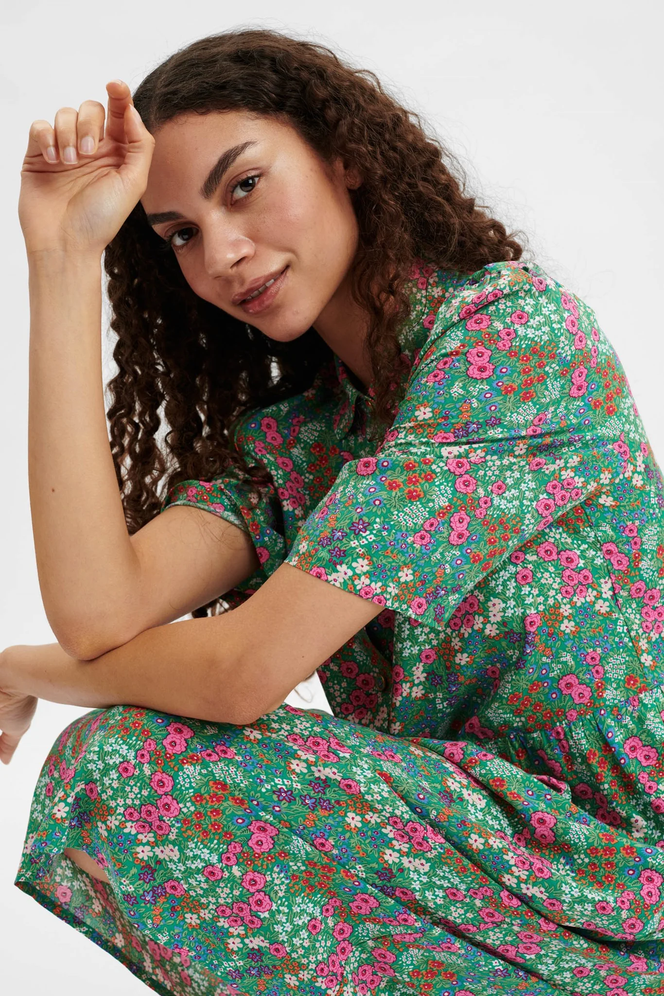 NUGRETA SHORT DRESS - Simply Green - Image 6