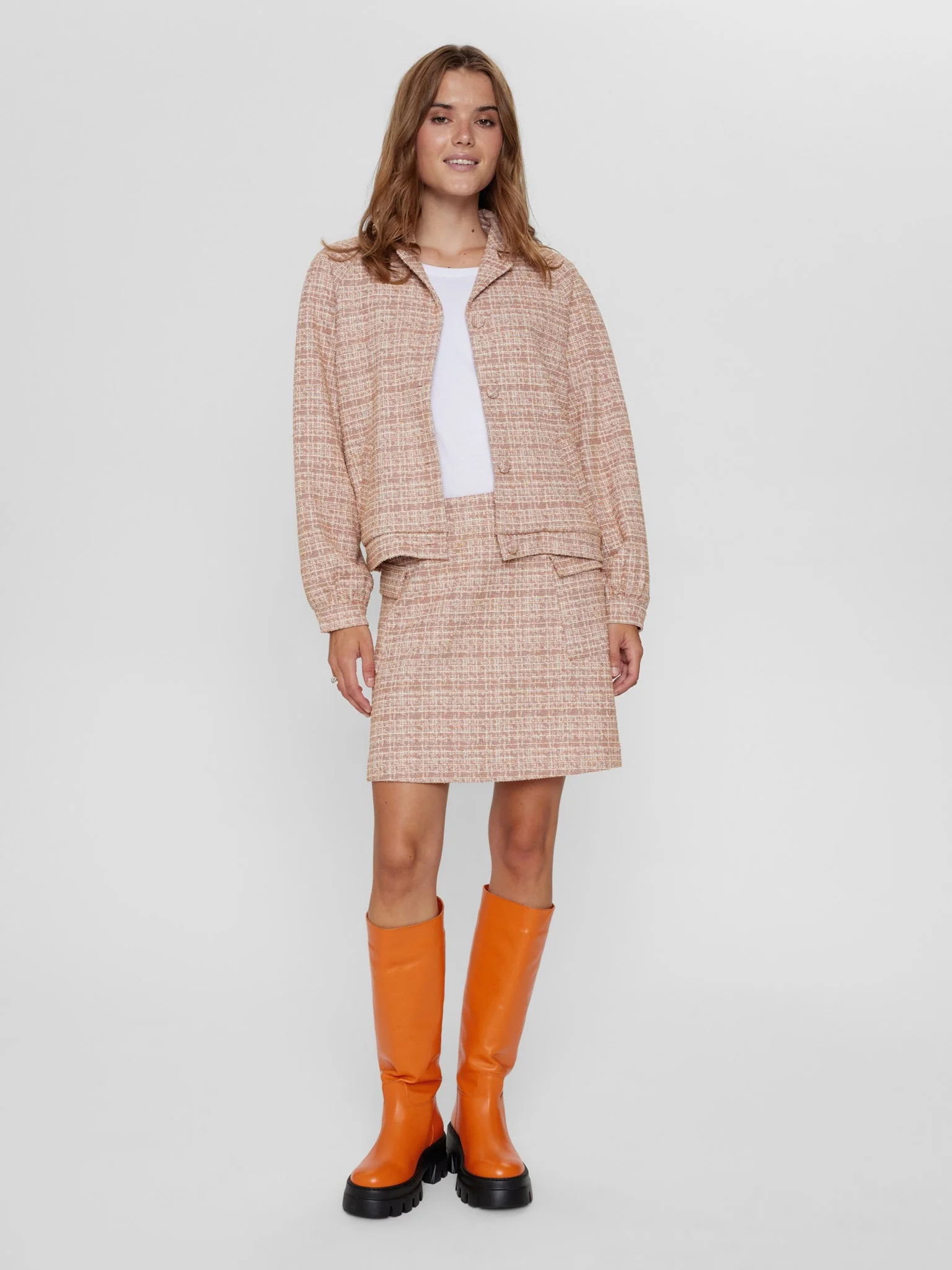 NUGREW BLAZER - Tangerine - Image 3