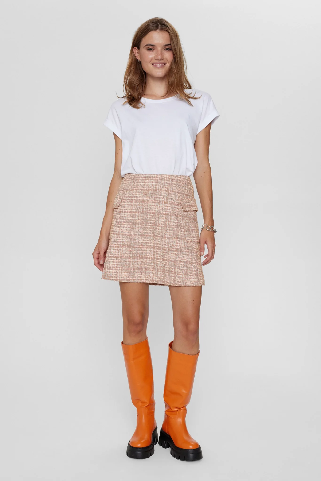 NUGREW SKIRT - Tangerine - Image 3
