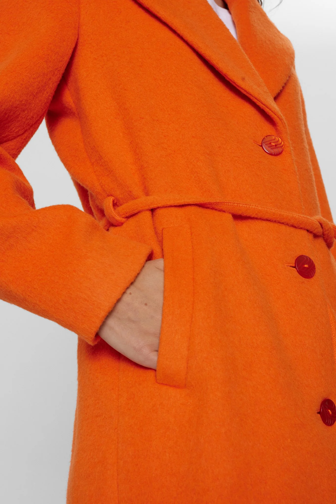 NUGRY COAT - Red Orange - Image 4