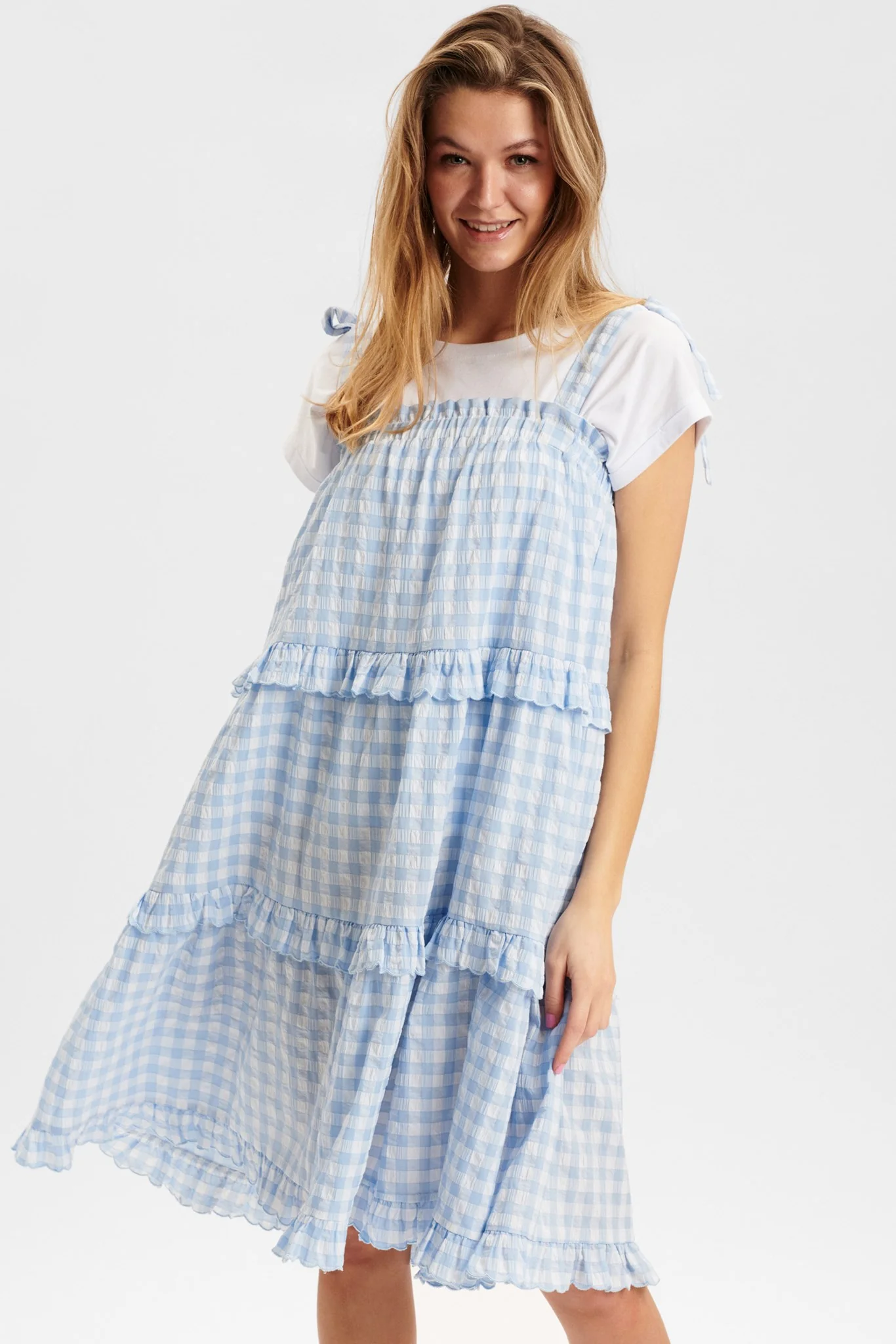 NUGUNVOR DRESS - Blue Bell