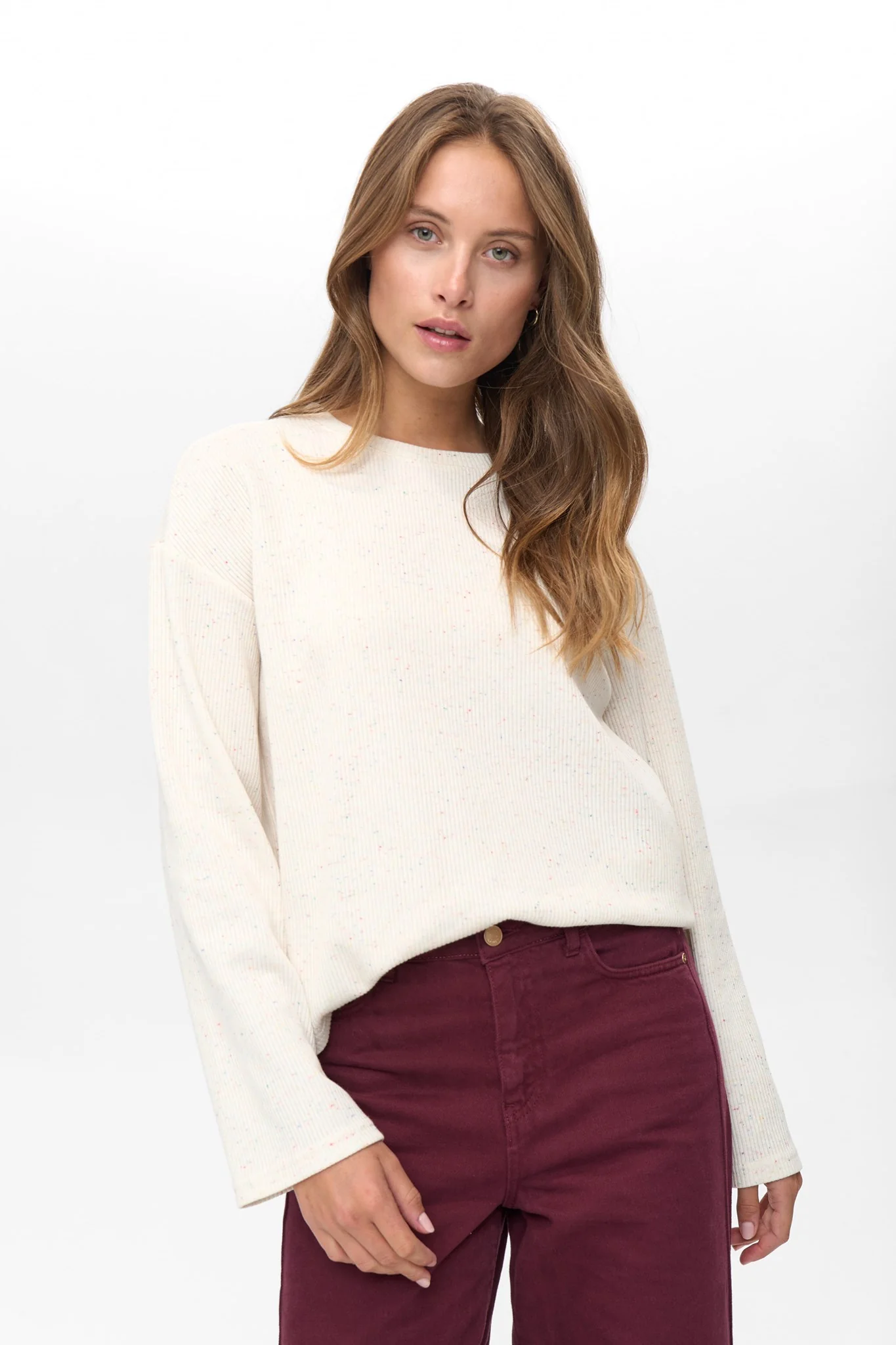 NUHABA LS TEE - Birch - Image 6