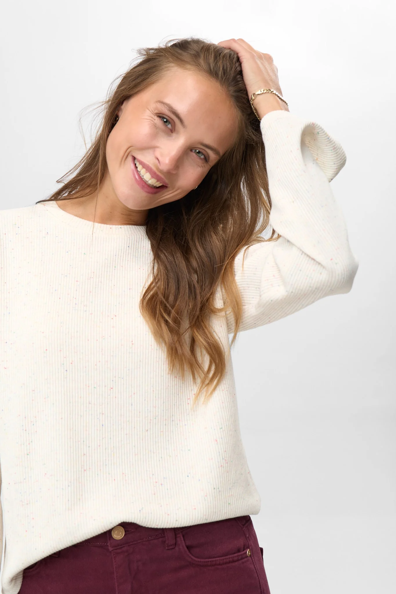 NUHABA LS TEE - Birch - Image 7