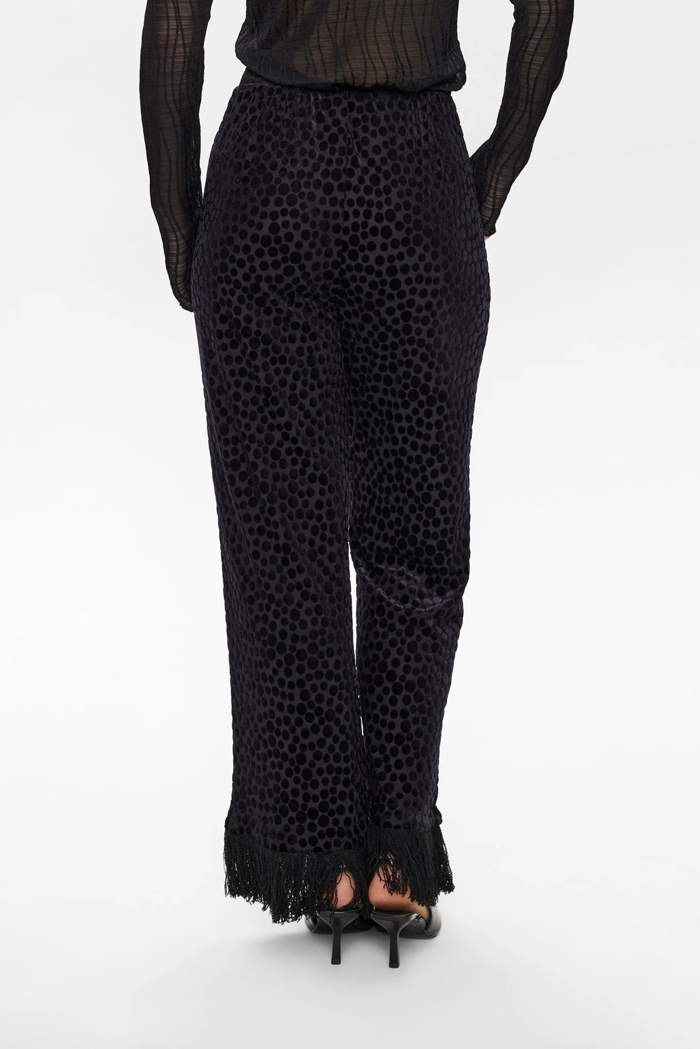 NUHADLEE PANTS - Caviar - Image 2