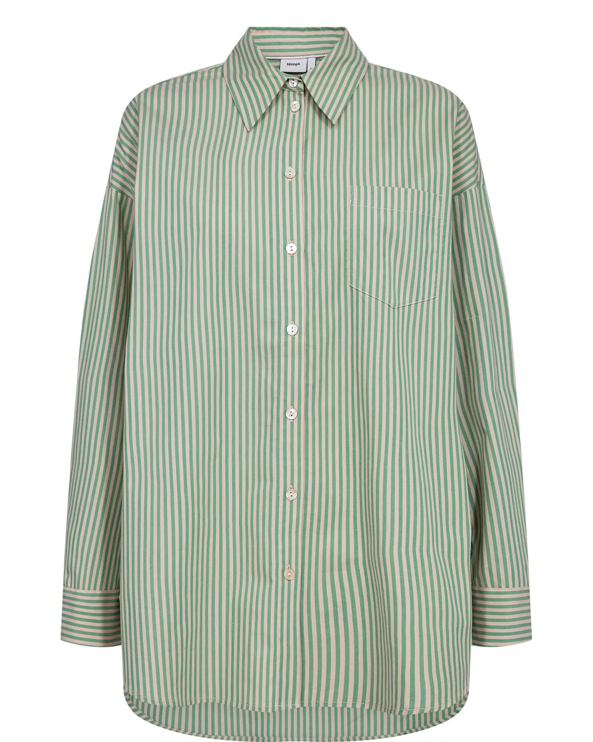 NUHAILEY SHIRT W/O STONES - Vibrant Green - Image 6