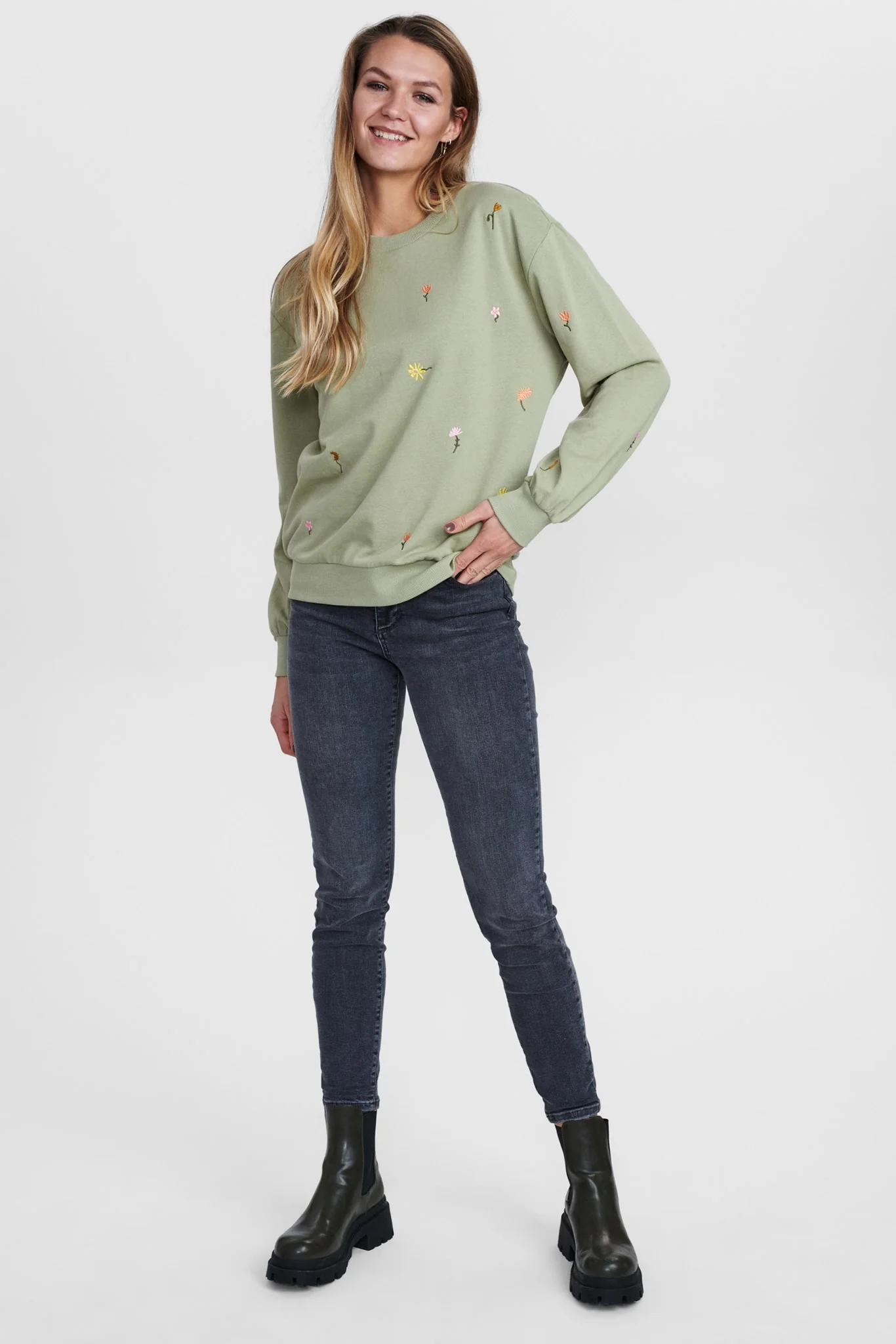 NUHALFA BLOUSE  - Tea - Image 3