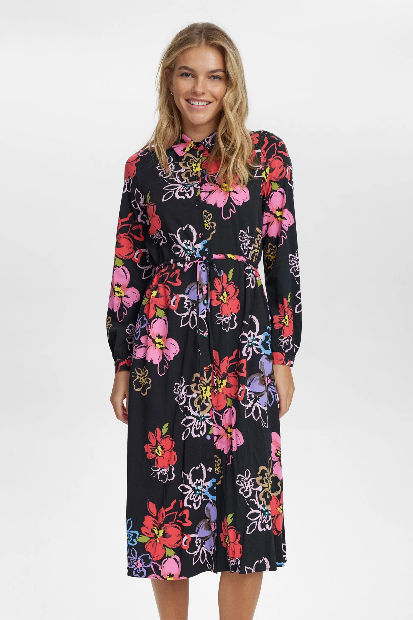 NUHALLIE DRESS - Caviar