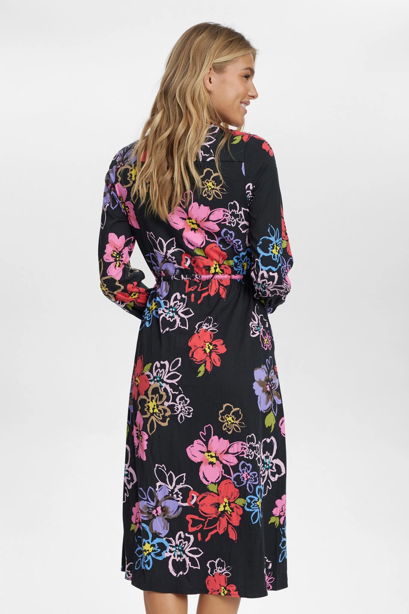 NUHALLIE DRESS - Caviar - Image 2