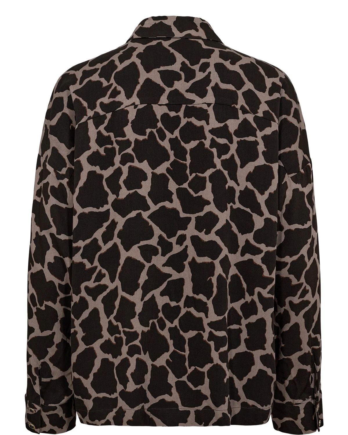 NUHANA BOXY SHIRT - Black Coffee - Image 7