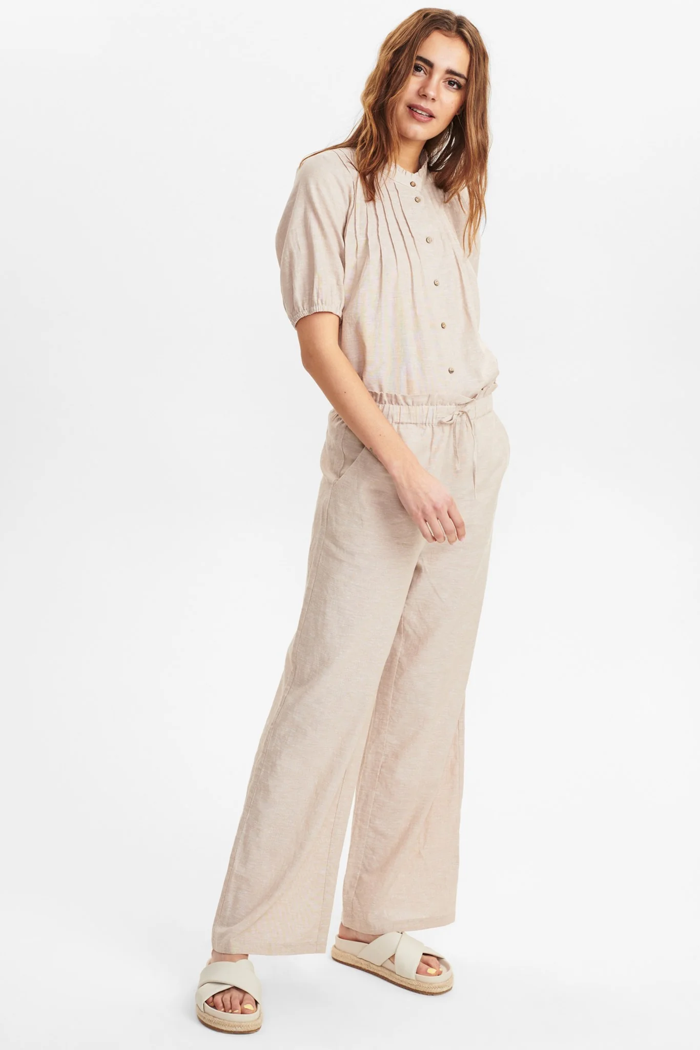 NUHANNAH PANT - Warm Sand - Image 3