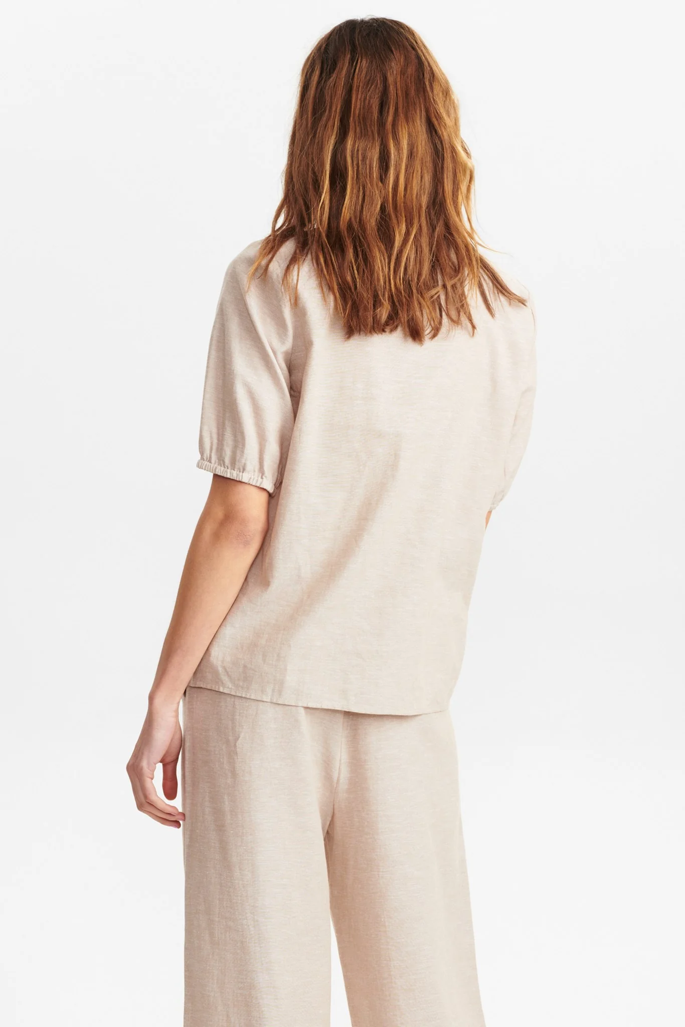 NUHANNAH SS SHIRT - Warm Sand - Image 2