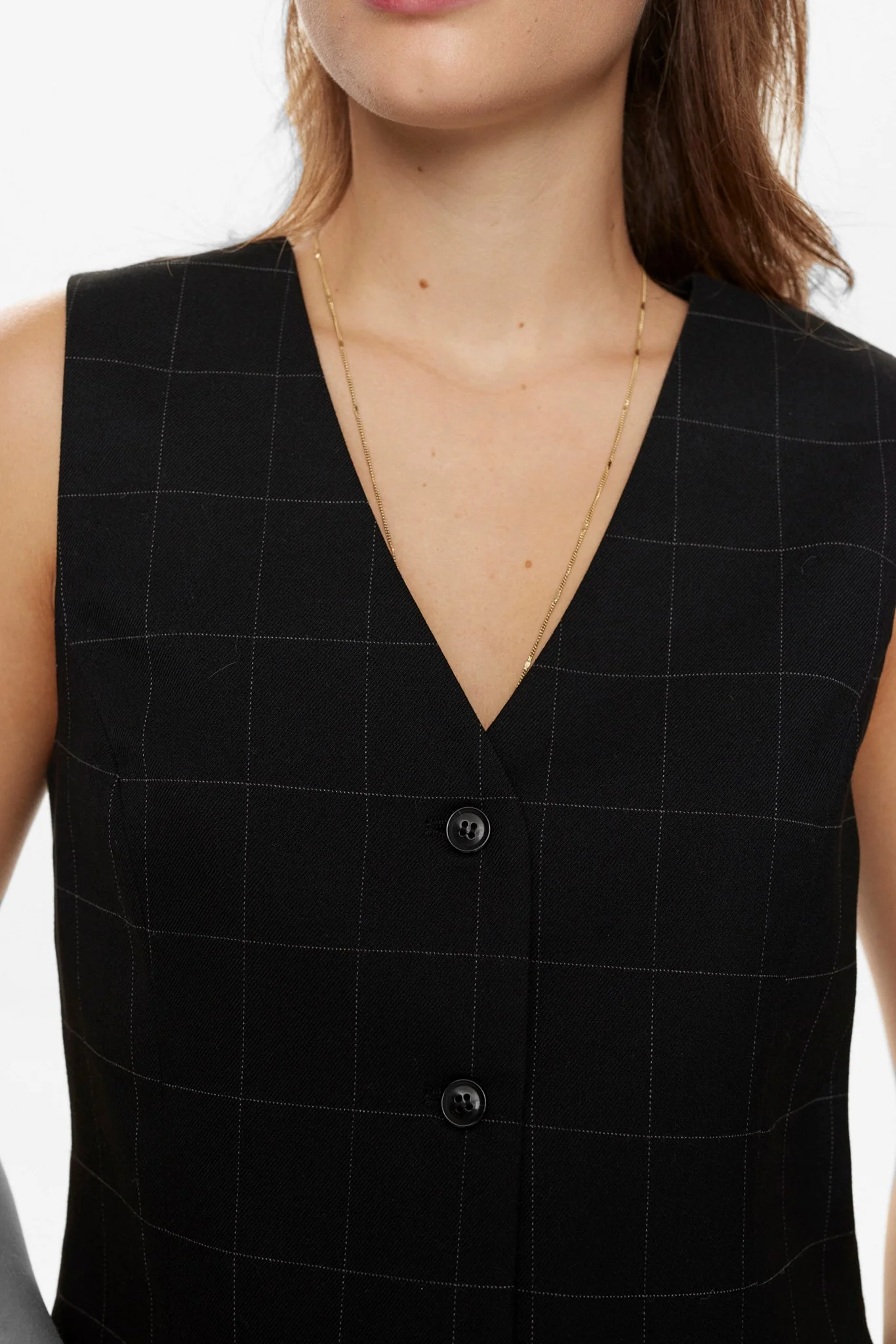 NUHARLIE VEST - Caviar - Image 4