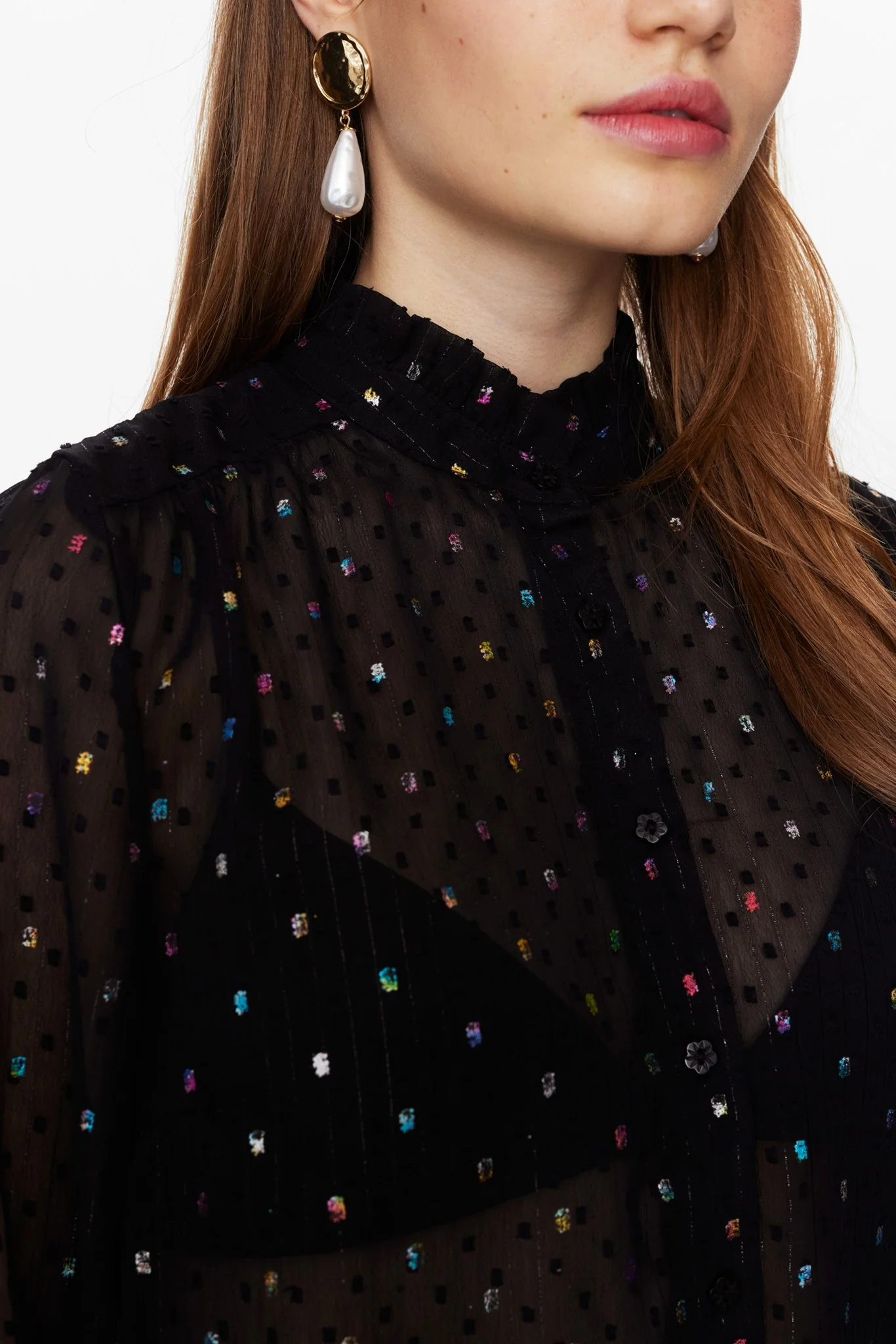 NUHARMONY SHIRT - Caviar - Image 4