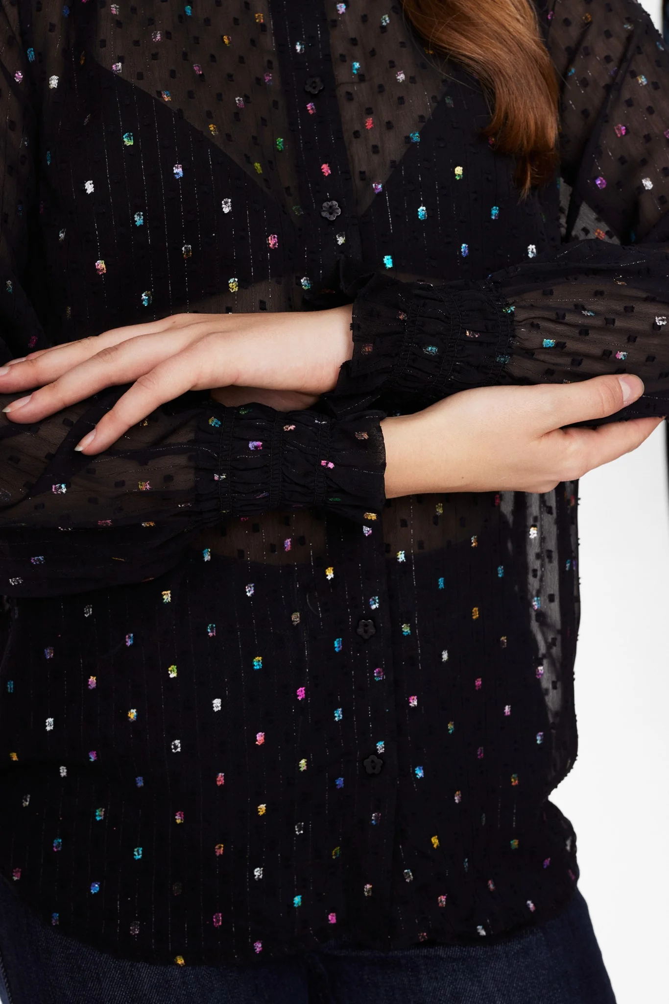 NUHARMONY SHIRT - Caviar - Image 5