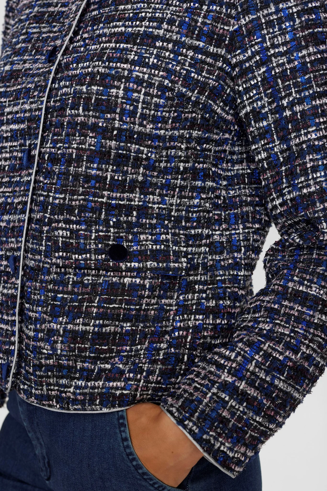 NUHATTIE BLAZER - Clematis Blue - Image 4