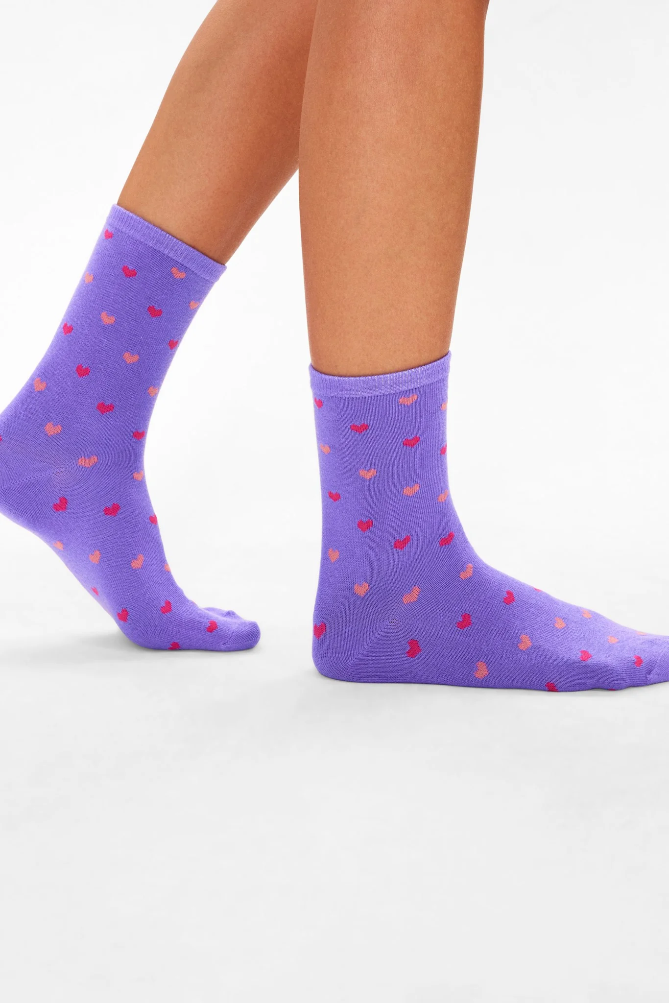 NUHEARTS 3-PACK SOCKS W/O LUREX - Multi