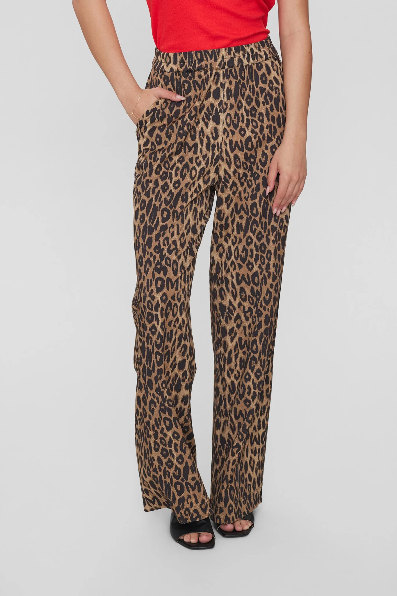 NUHEATHER PANTS - Tiger´s Eye